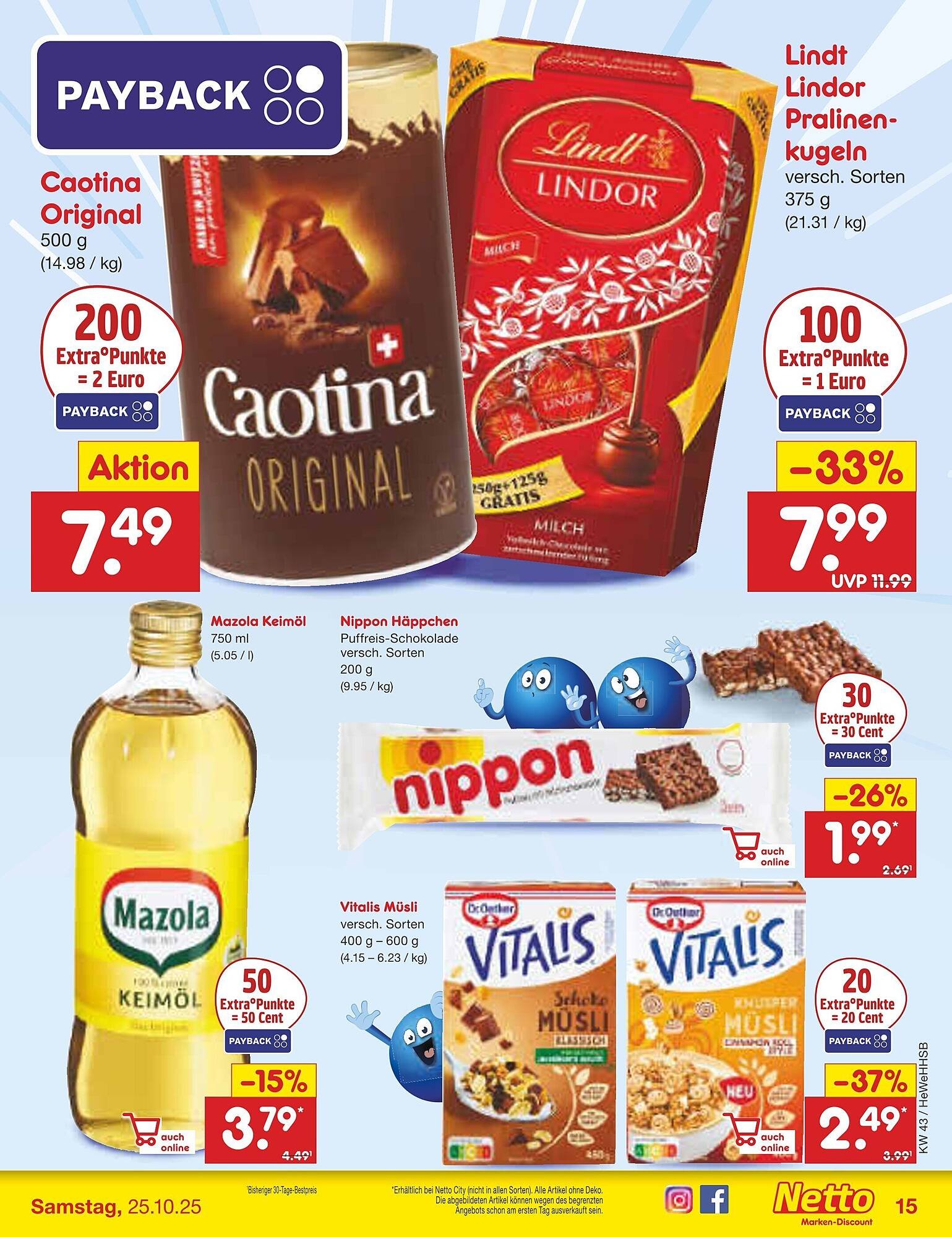 Netto Marken-Discount Prospekt (2025-10-20 - 2025-10-25) | 15