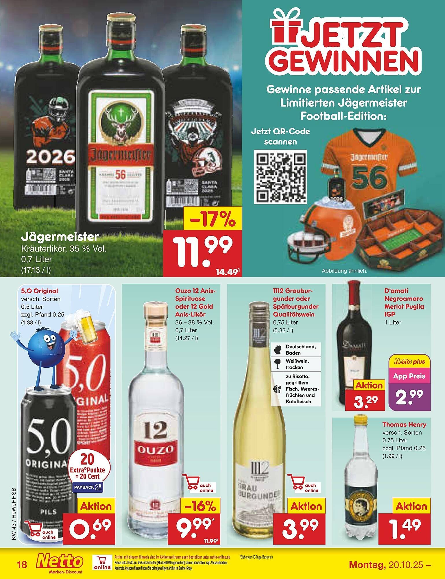 Netto Marken-Discount Prospekt (2025-10-20 - 2025-10-25) | 18