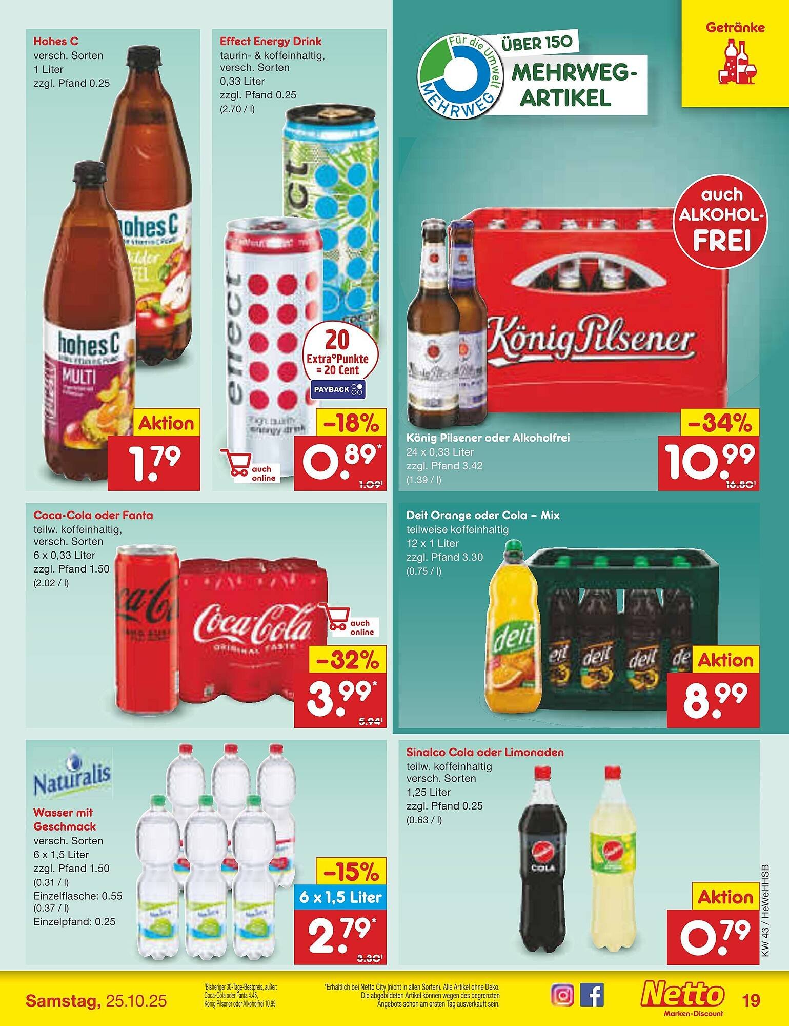 Netto Marken-Discount Prospekt (2025-10-20 - 2025-10-25) | 19