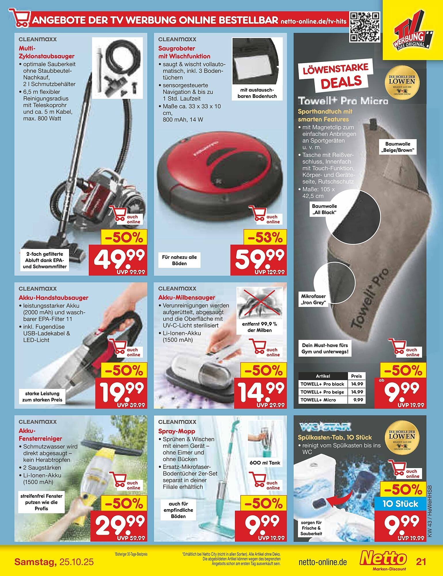 Netto Marken-Discount Prospekt (2025-10-20 - 2025-10-25) | 21