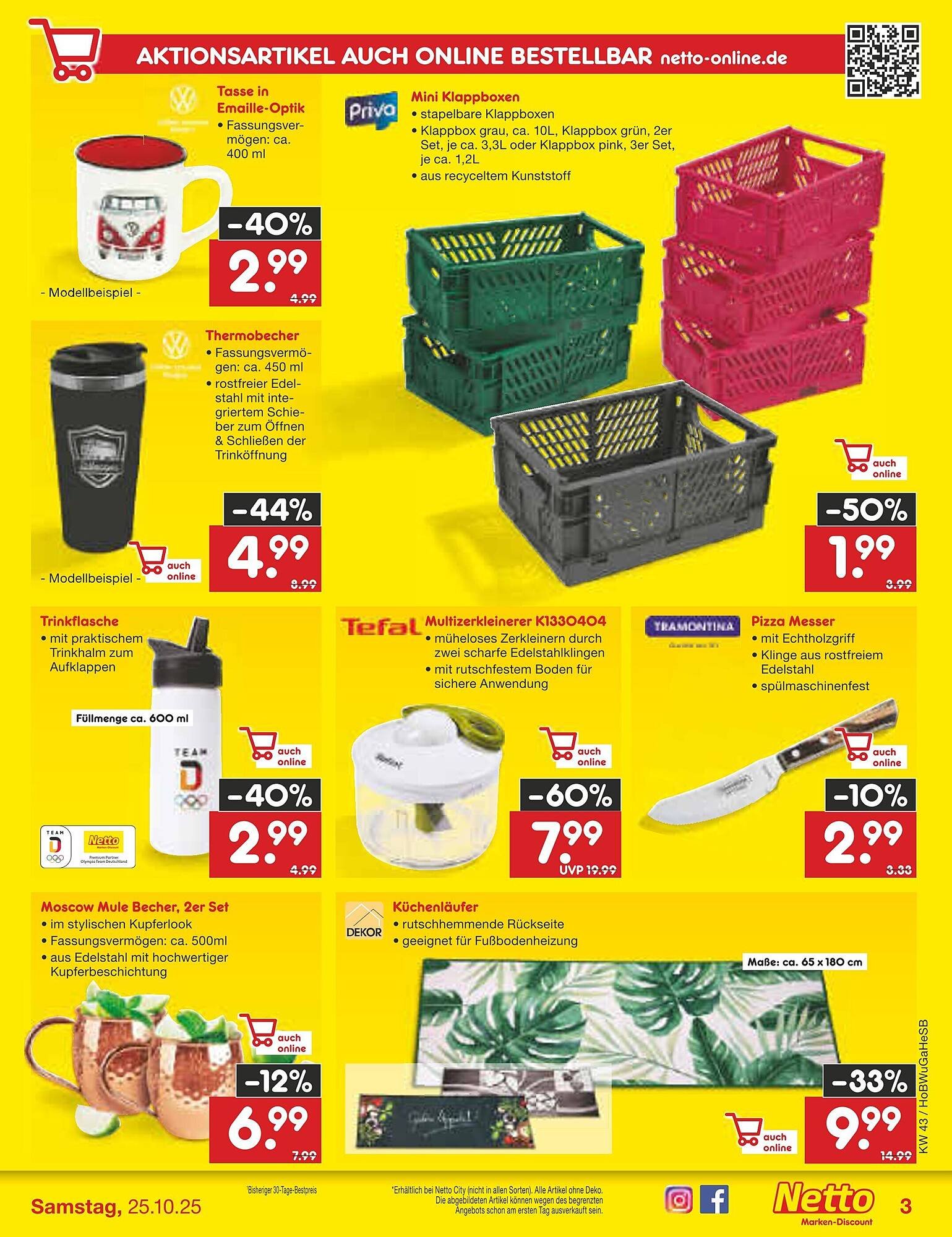 Netto Marken-Discount Prospekt (2025-10-20 - 2025-10-25) | 25