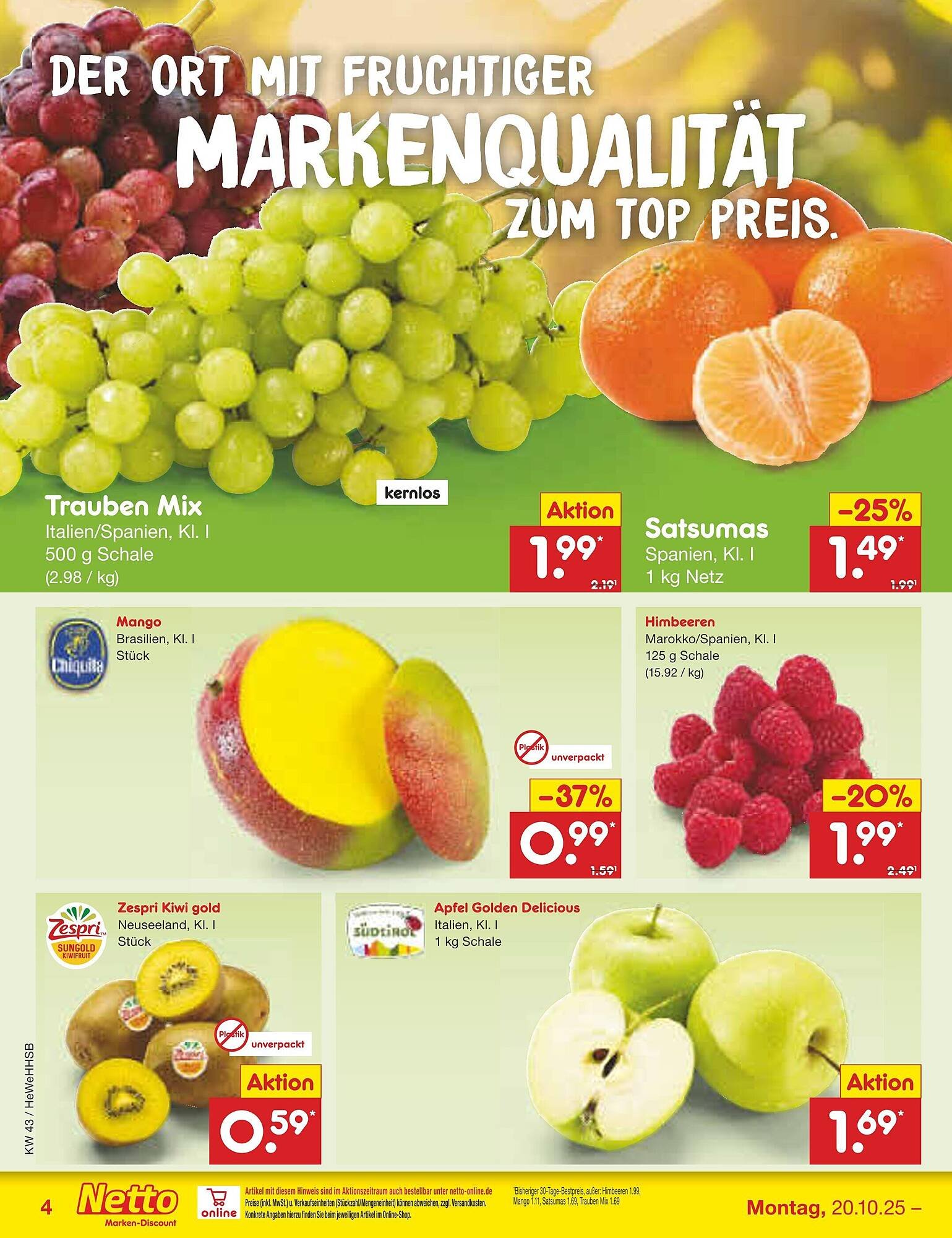 Netto Marken-Discount Prospekt (2025-10-20 - 2025-10-25) | 4