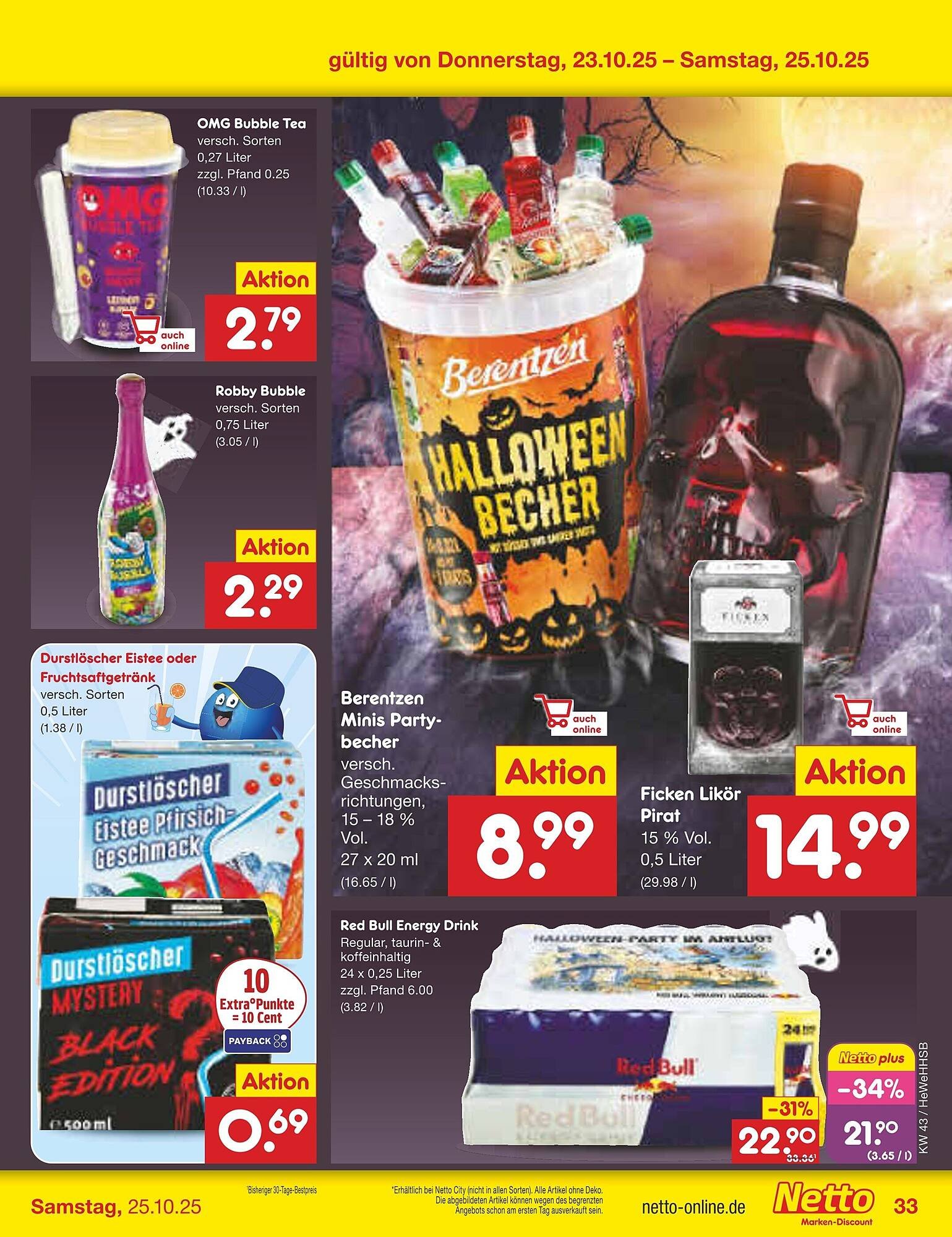 Netto Marken-Discount Prospekt (2025-10-20 - 2025-10-25) | 37