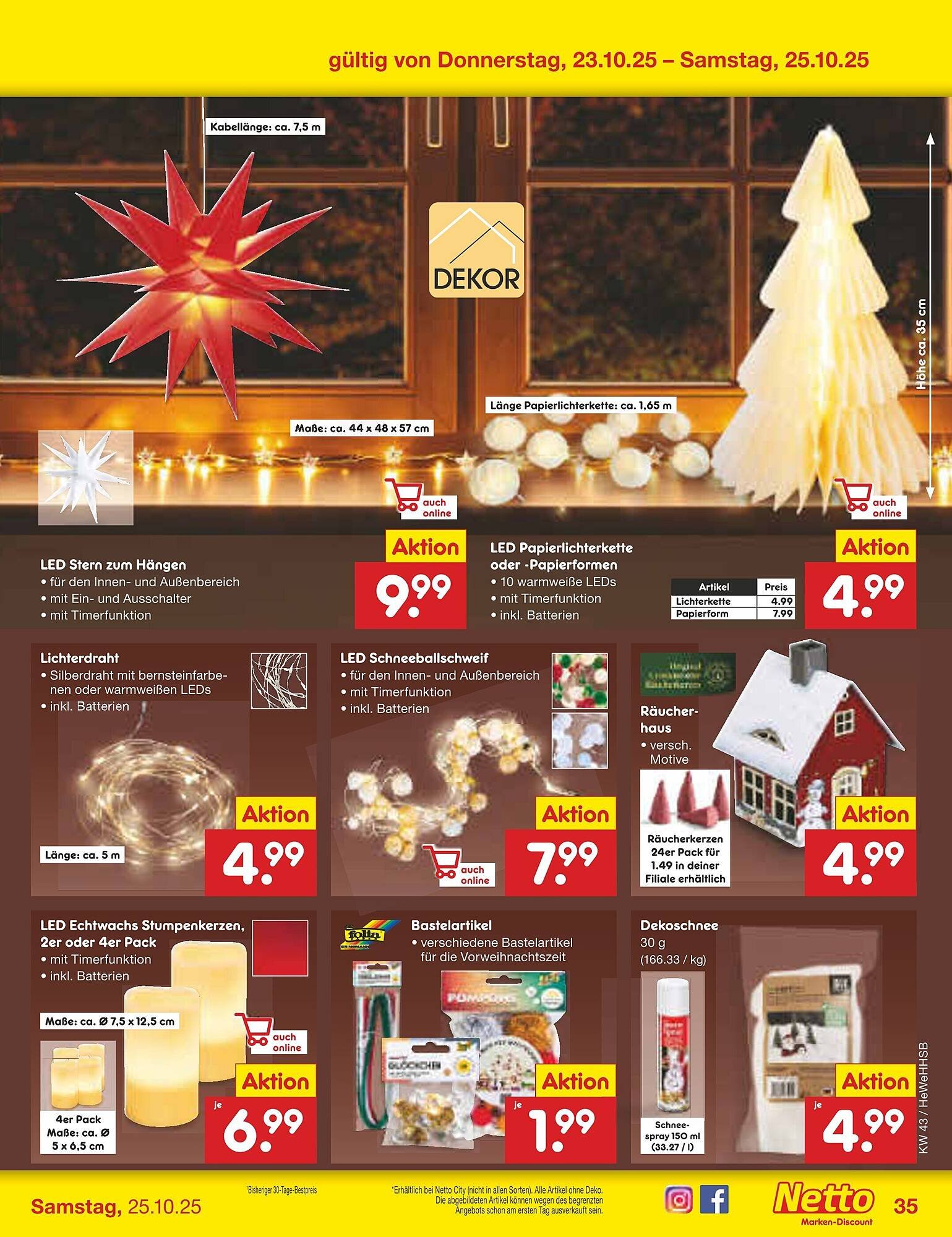 Netto Marken-Discount Prospekt (2025-10-20 - 2025-10-25) | 39