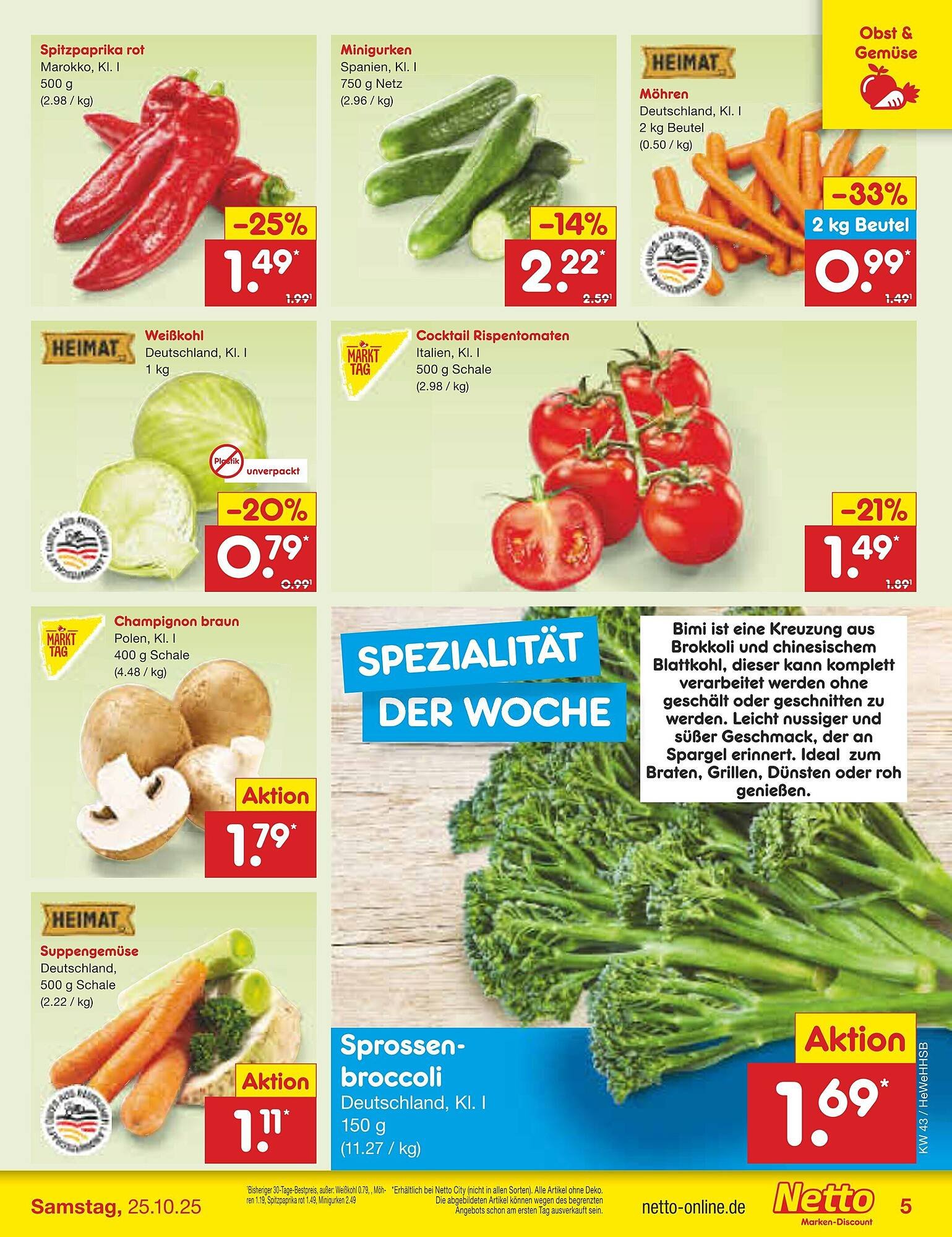 Netto Marken-Discount Prospekt (2025-10-20 - 2025-10-25) | 5