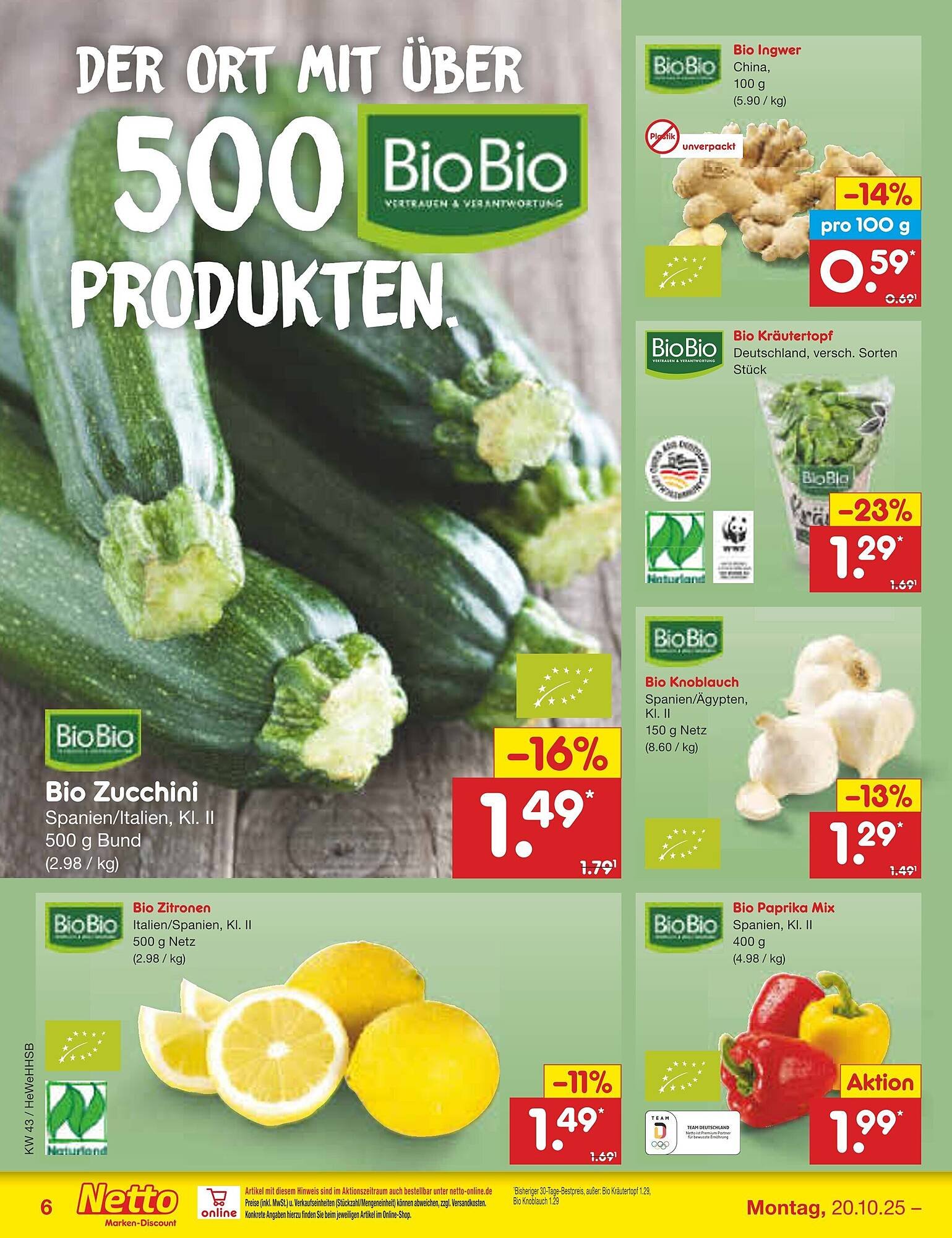 Netto Marken-Discount Prospekt (2025-10-20 - 2025-10-25) | 6