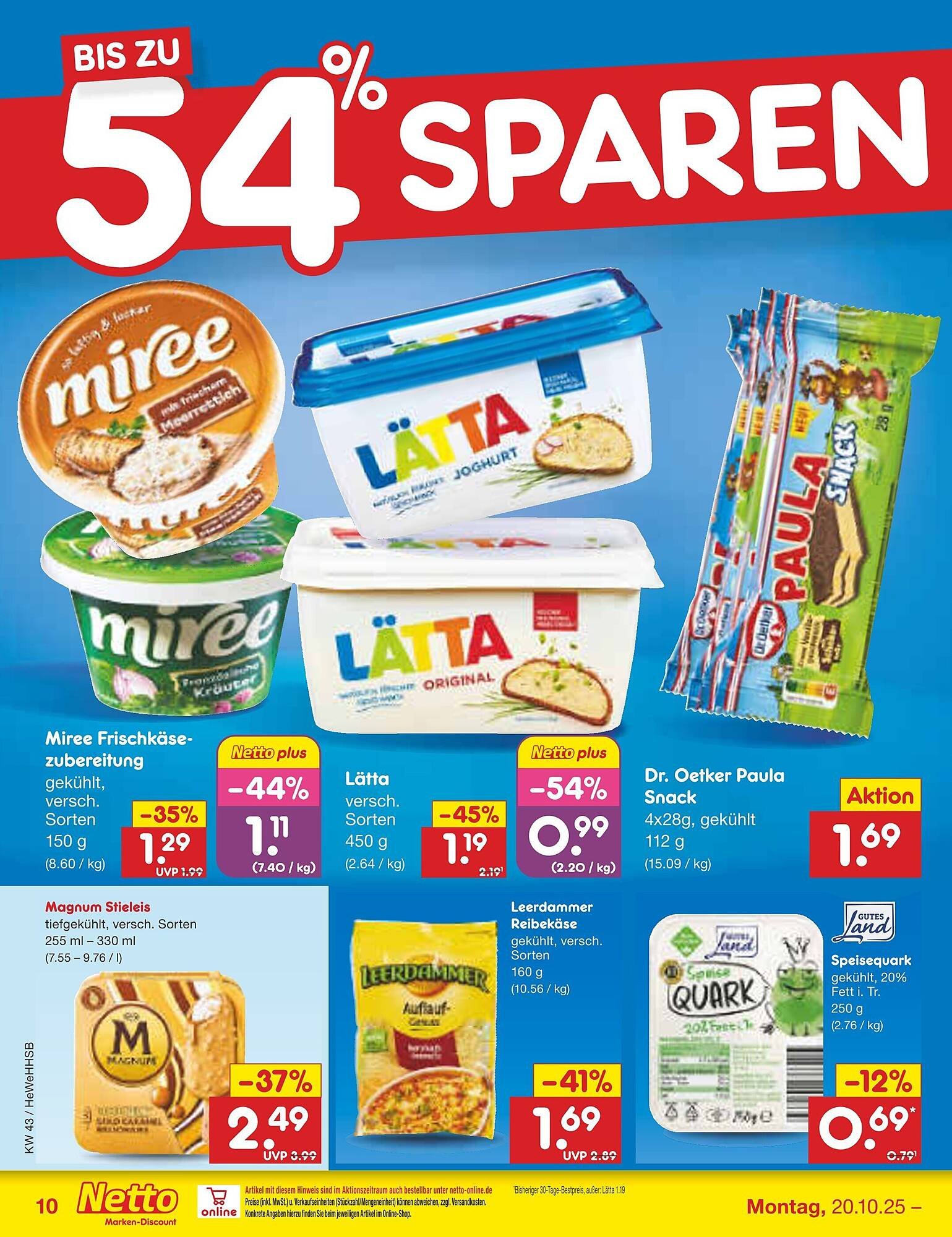Netto Marken-Discount Prospekt (2025-10-20 - 2025-10-25) | 10