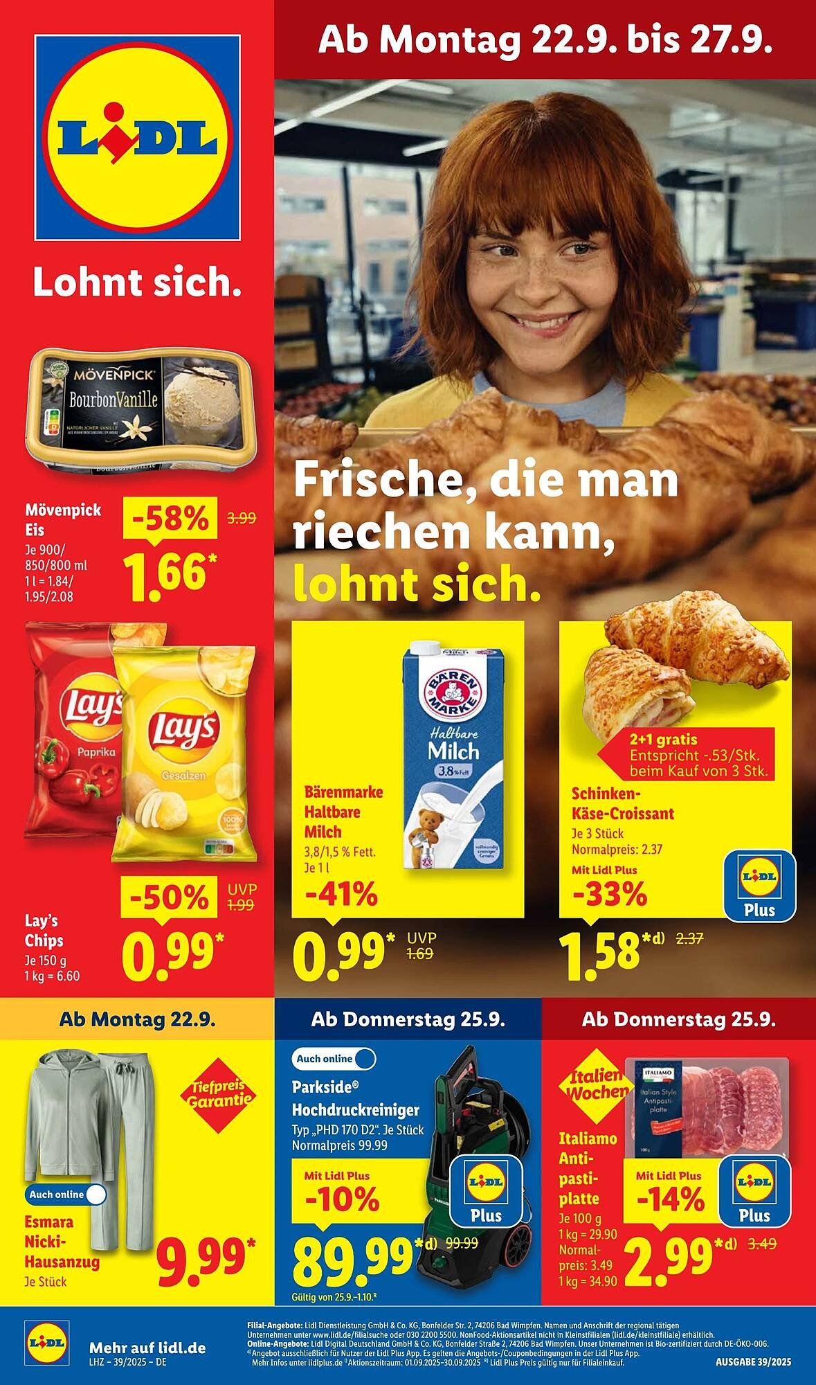 Lidl Prospekt (2025-09-22 - 2025-09-28) | 1