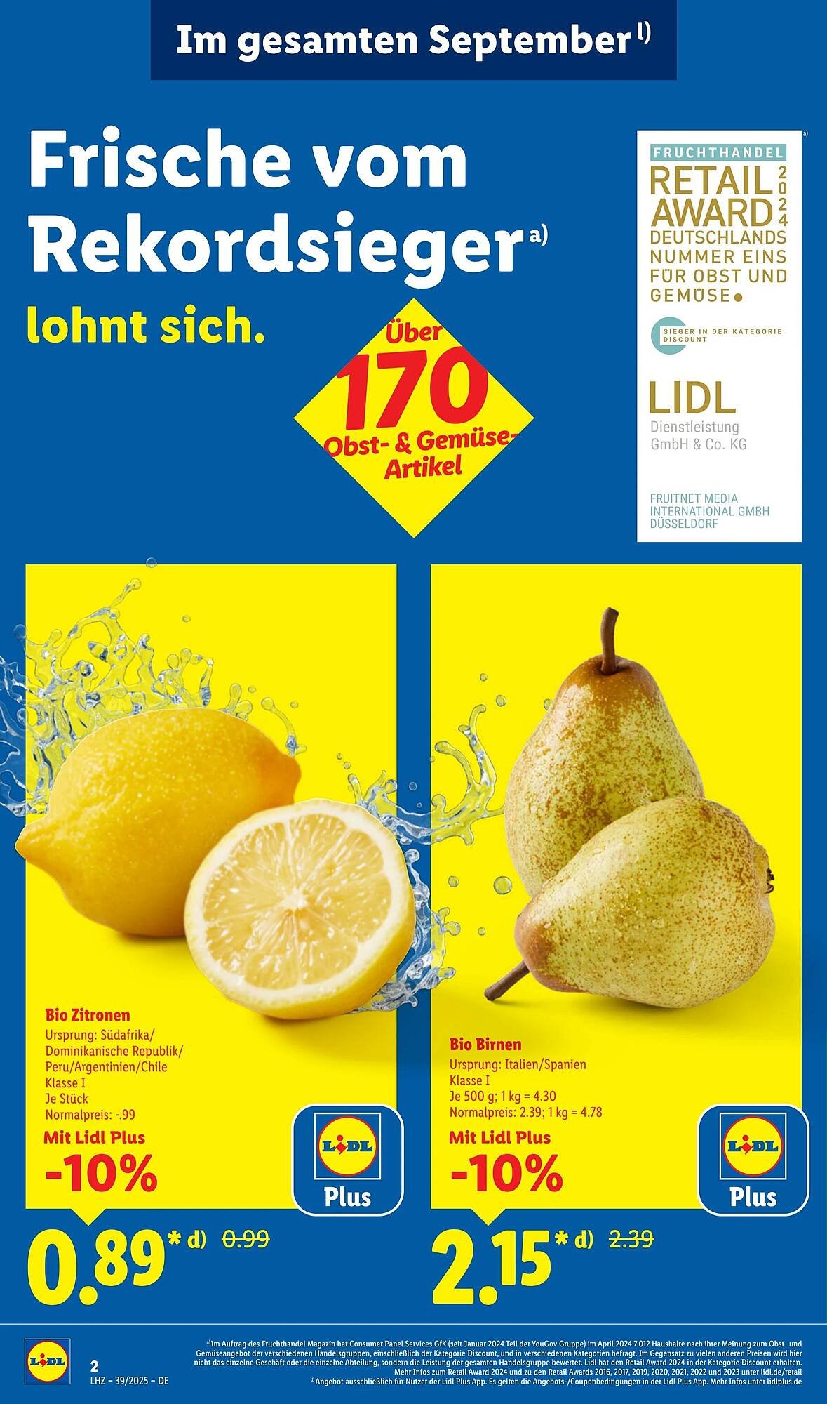 Lidl Prospekt (2025-09-22 - 2025-09-28) | 2