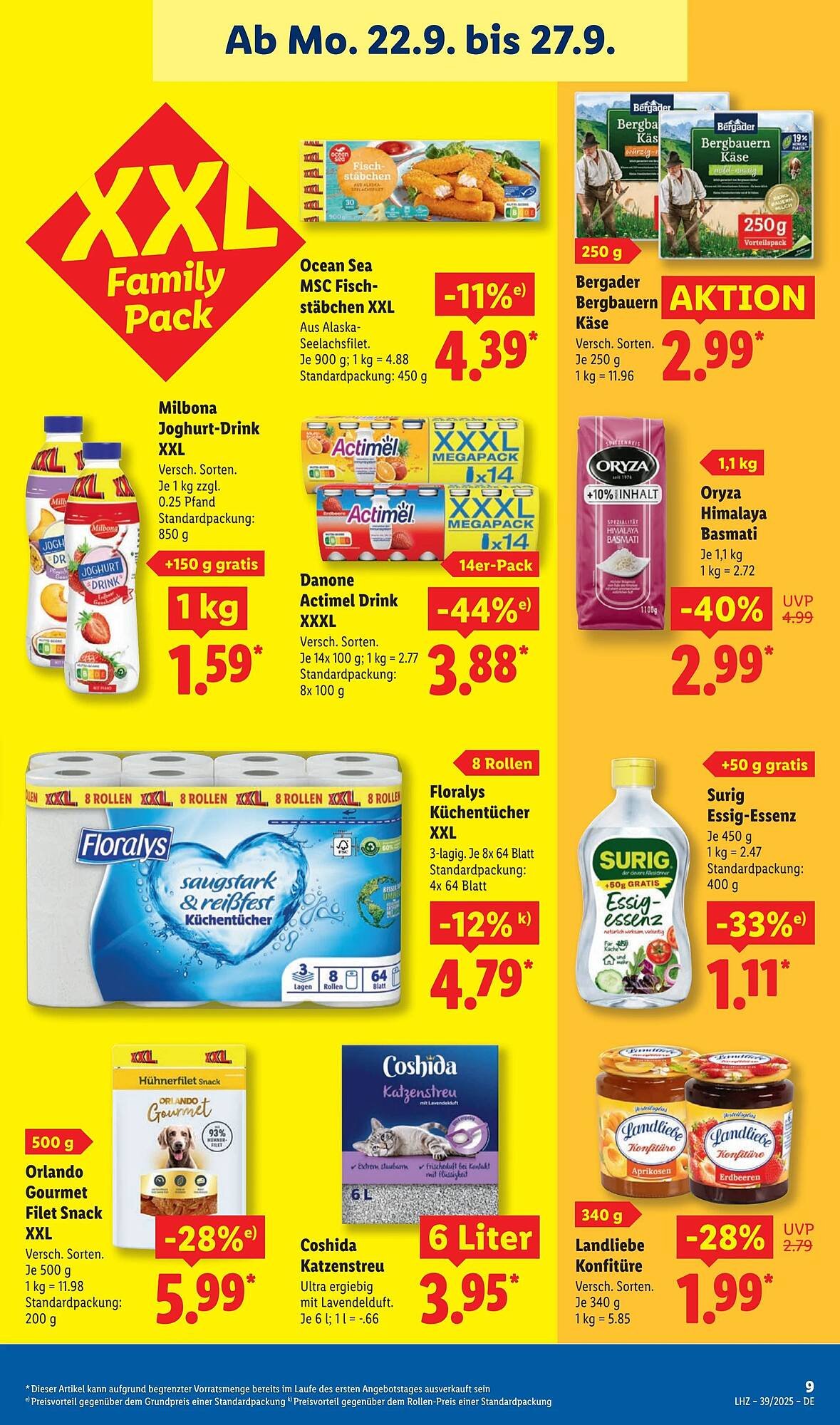 Lidl Prospekt (2025-09-22 - 2025-09-28)