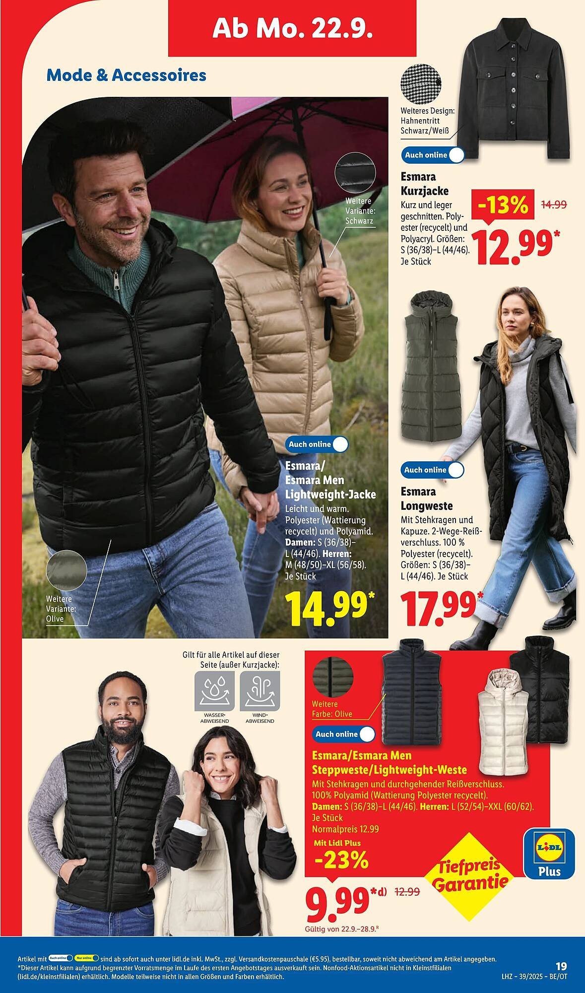 Lidl Prospekt (2025-09-22 - 2025-09-28)