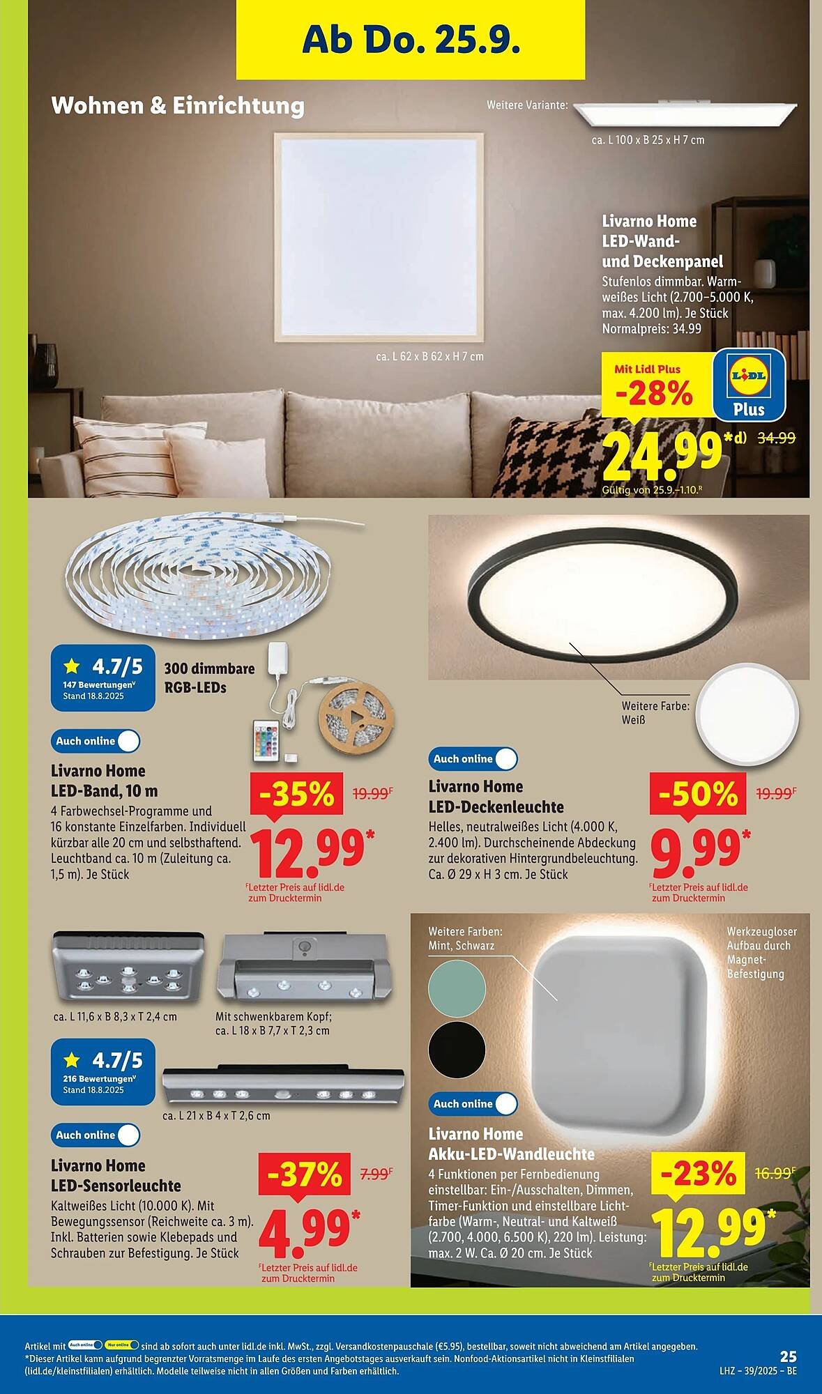 Lidl Prospekt (2025-09-22 - 2025-09-28)