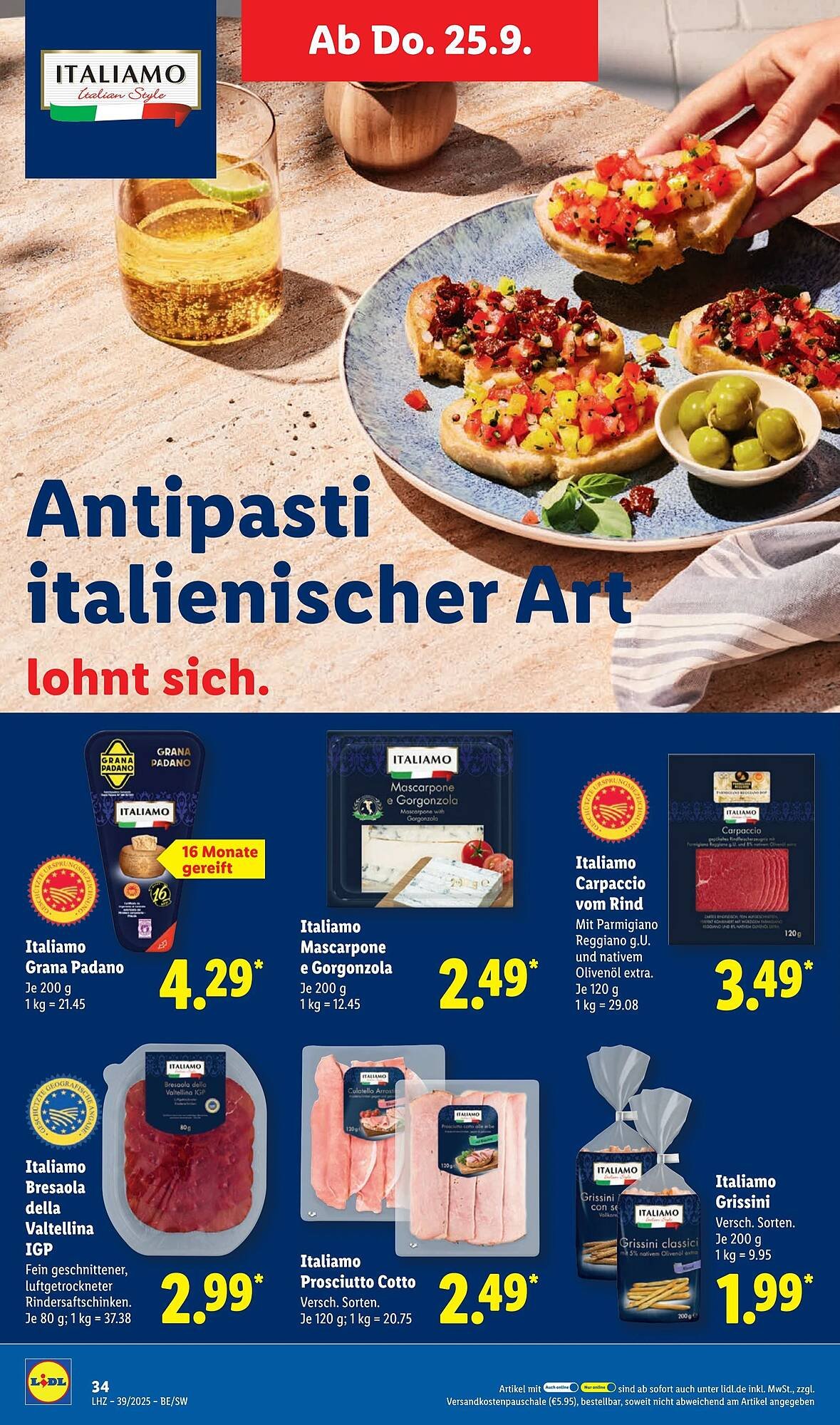 Lidl Prospekt (2025-09-22 - 2025-09-28)