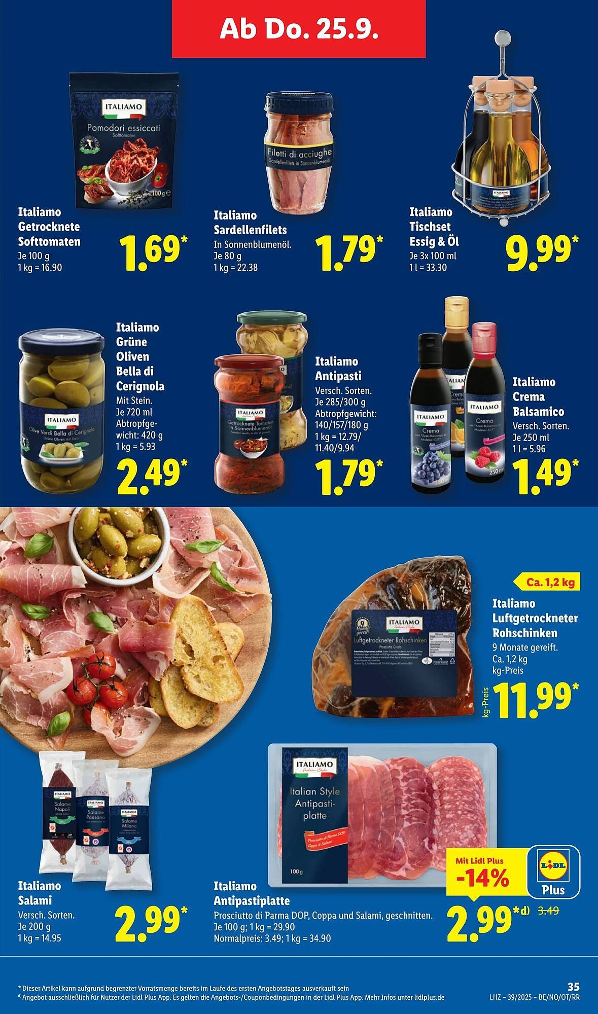 Lidl Prospekt (2025-09-22 - 2025-09-28)