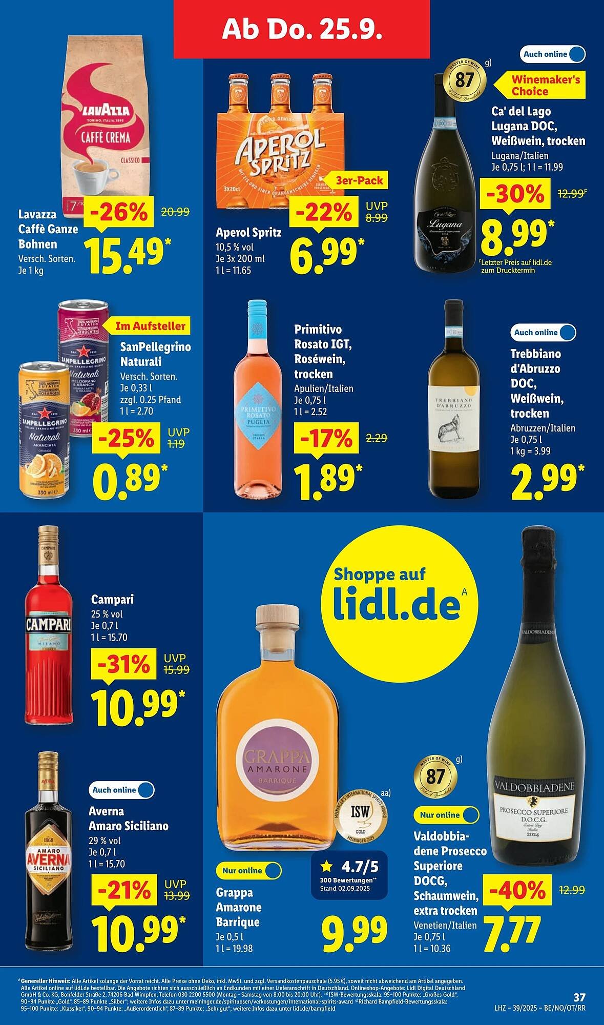 Lidl Prospekt (2025-09-22 - 2025-09-28)