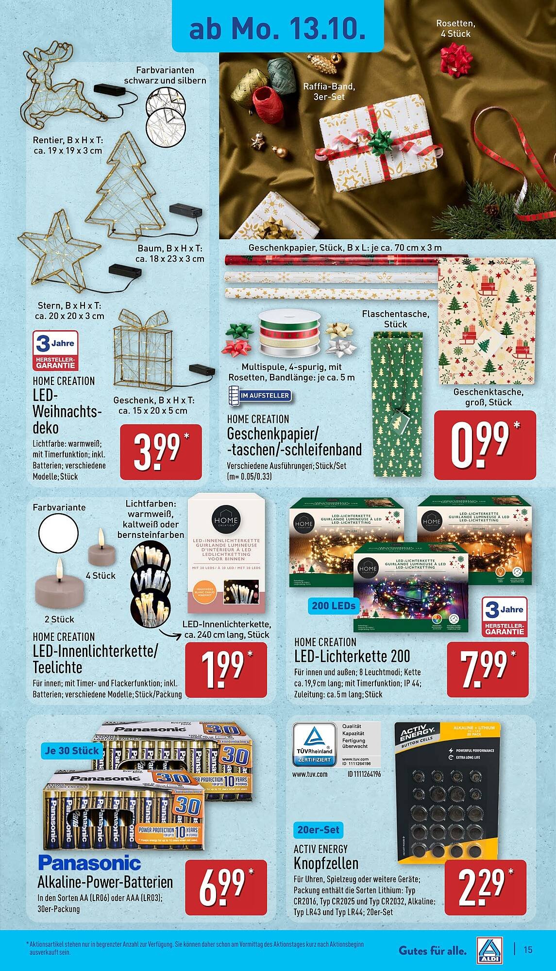 Aldi Nord Prospekt (2025-10-13 - 2025-10-19) | 15