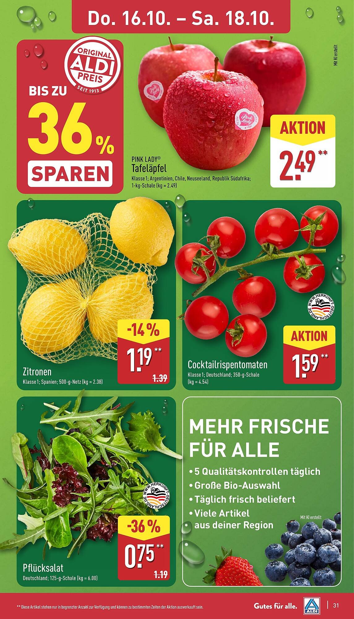 Aldi Nord Prospekt (2025-10-13 - 2025-10-19) | 31