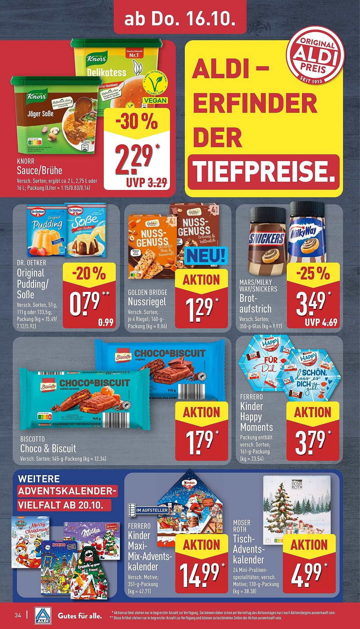 Aldi Nord Prospekt (2025-10-13 - 2025-10-19) | 34