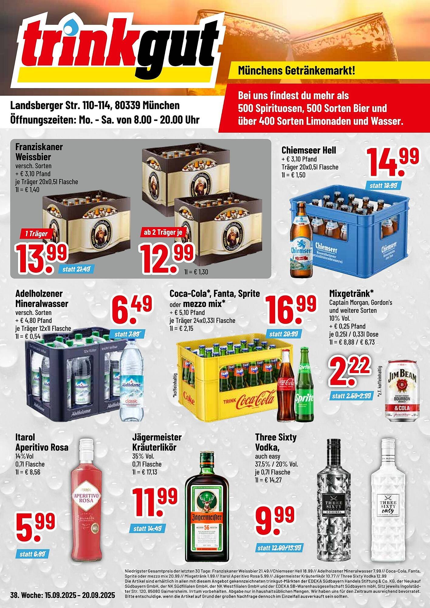 Trinkgut Prospekt (2025-09-15 - 2025-09-20) | 1