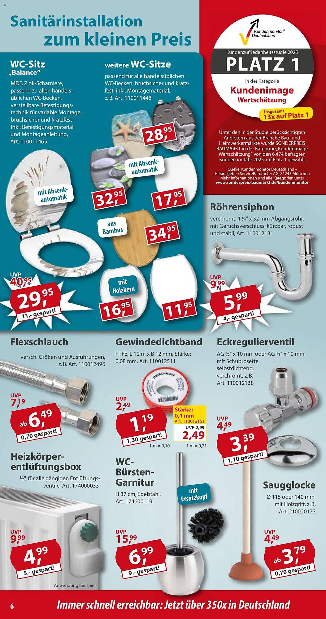 Sonderpreis Baumarkt Prospekt (2025-11-01 - 2025-11-07)