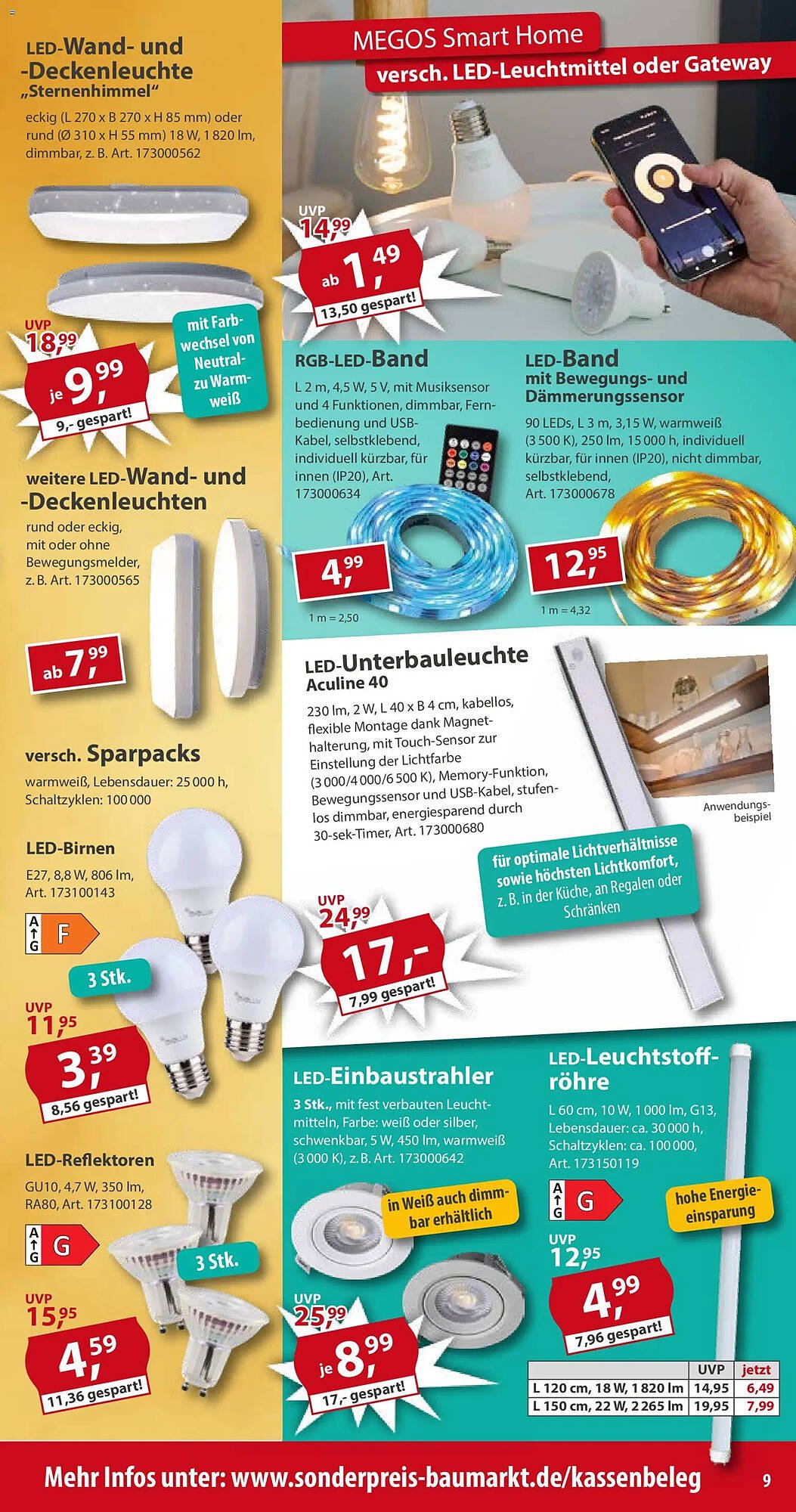 Sonderpreis Baumarkt Prospekt (2025-11-01 - 2025-11-07)