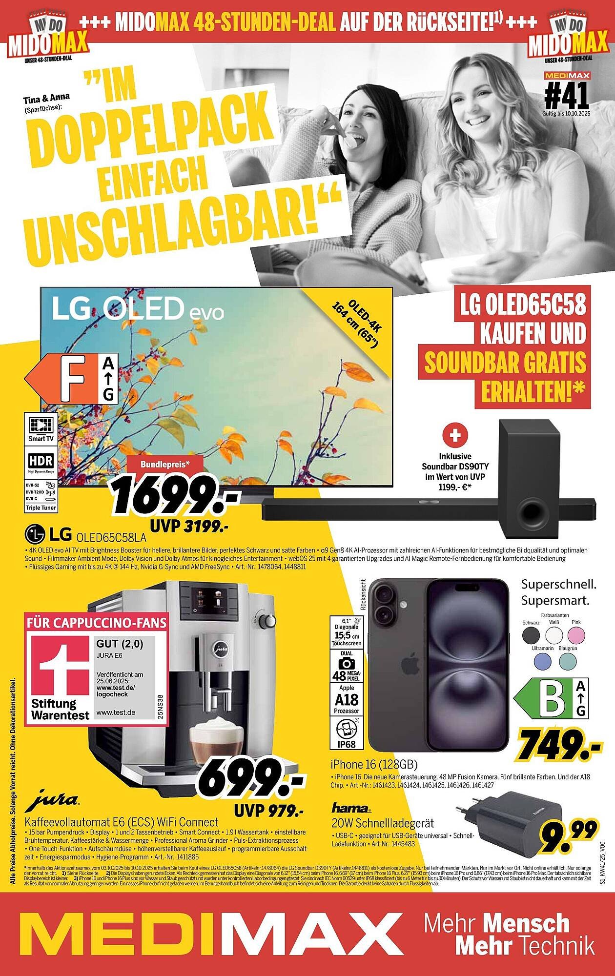MEDIMAX Prospekt (2025-10-03 - 2025-10-10) | 1
