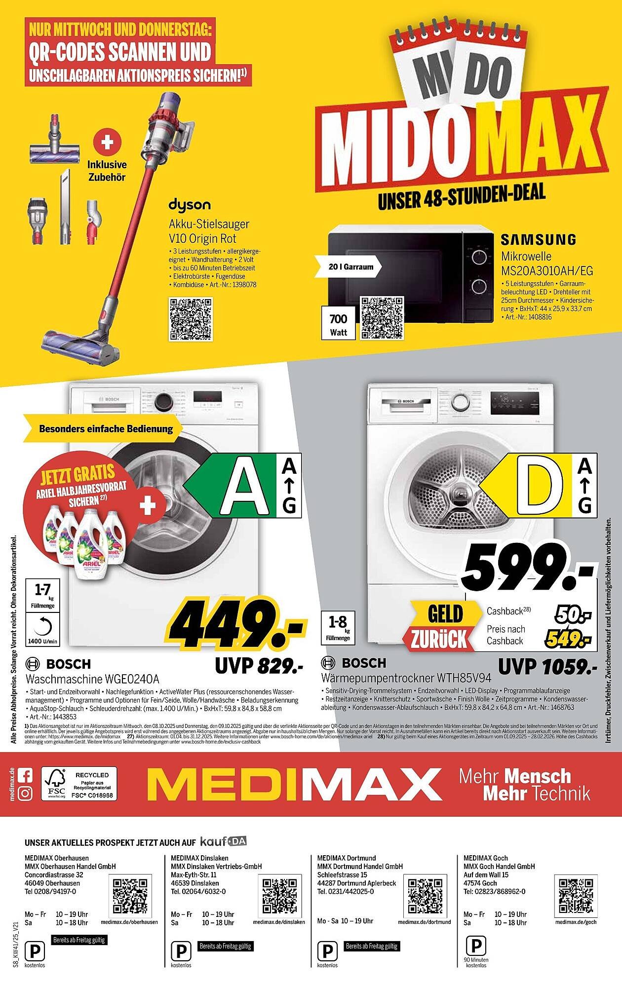 MEDIMAX Prospekt (2025-10-03 - 2025-10-10) | 8