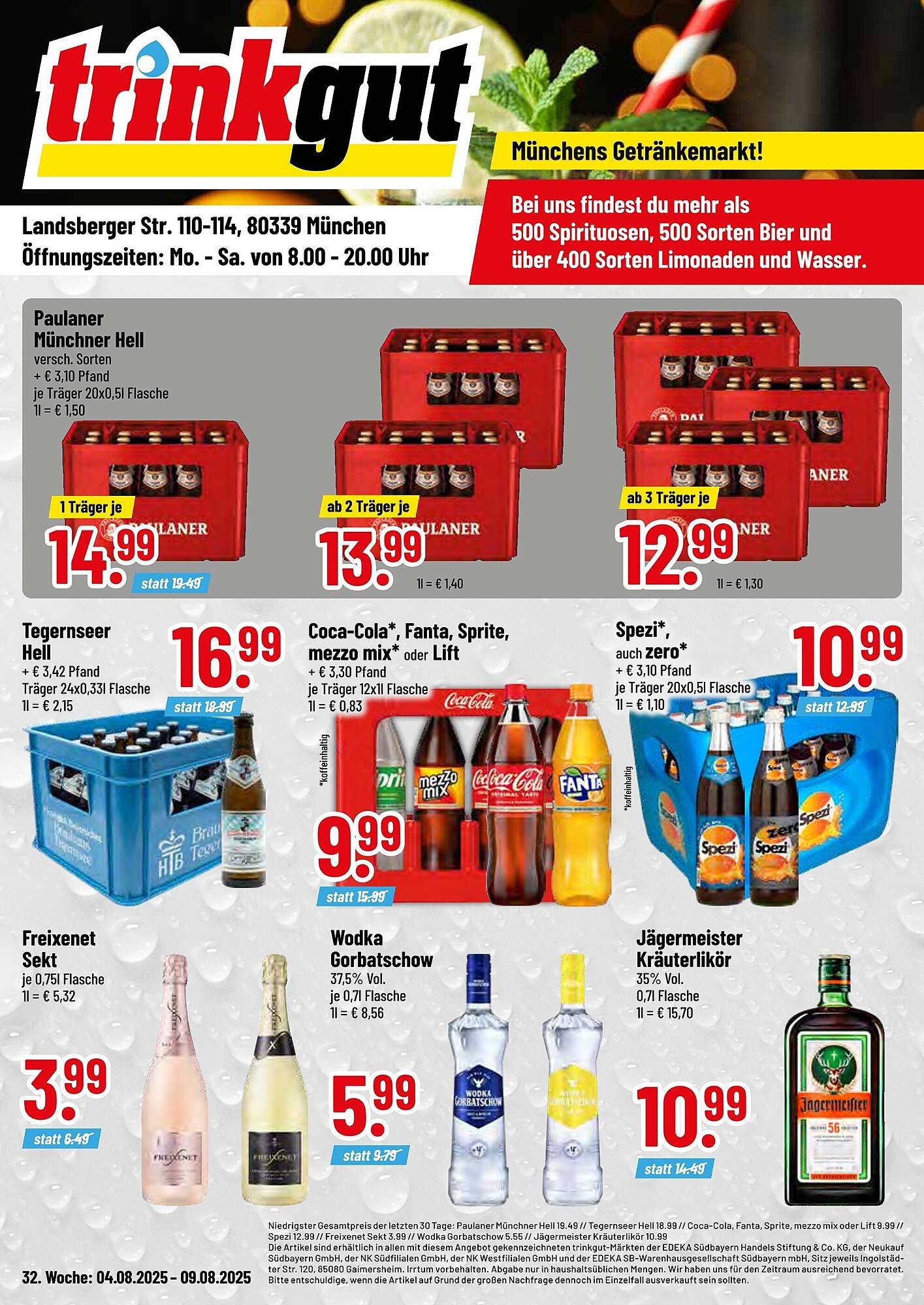 trinkgut Prospekt (2025-08-04 - 2025-08-09) | 1