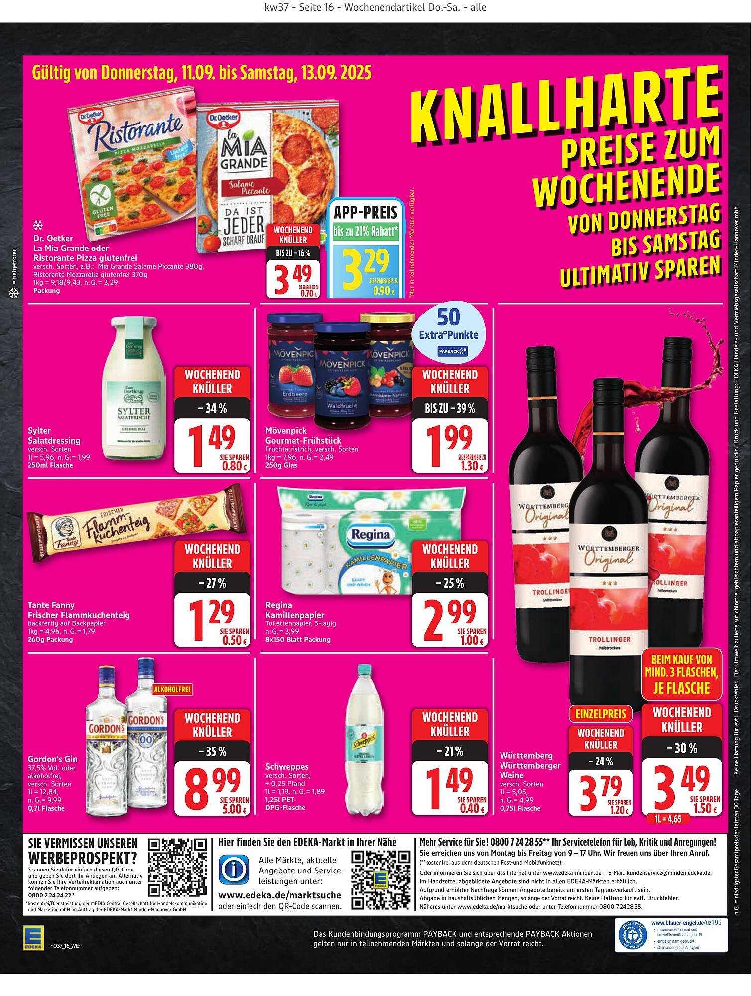 Edeka Prospekt (2025-09-08 - 2025-09-13) | 16