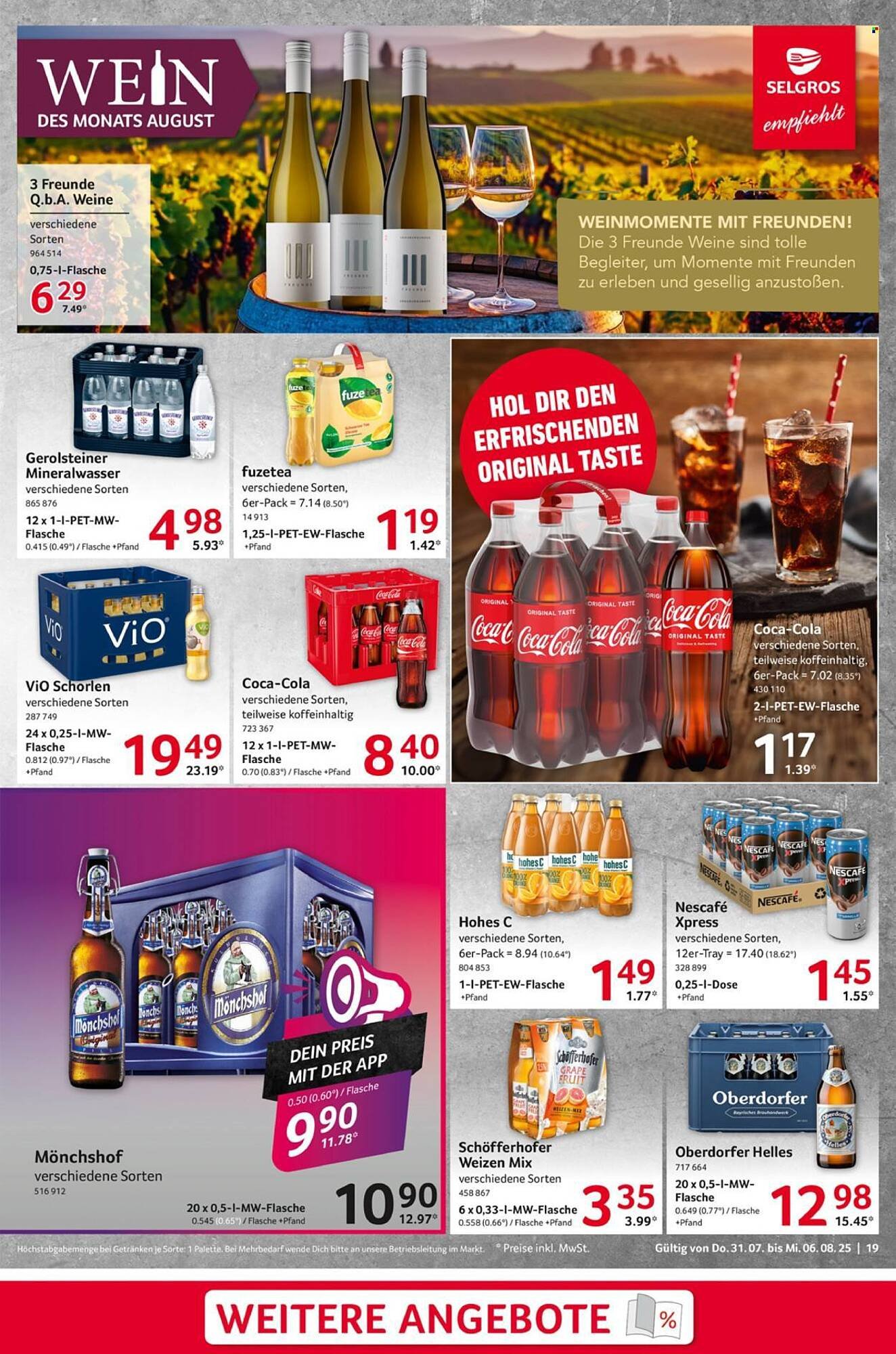 Selgros Prospekt (2025-07-31 - 2025-08-06) | 19