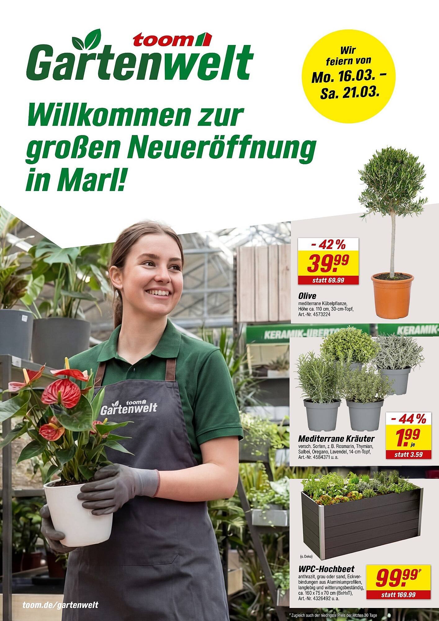 Toom Baumarkt Prospekt (2026-03-14 - 2026-03-21)