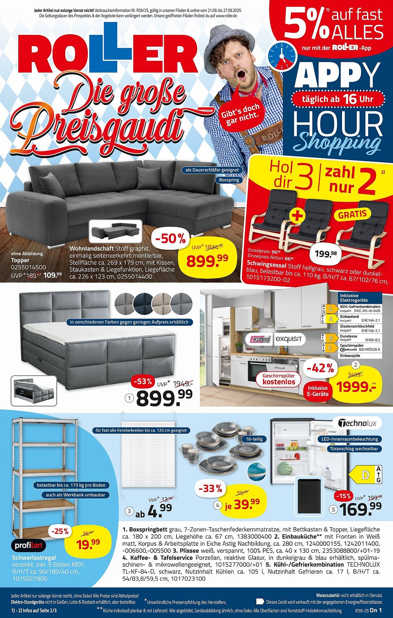 ROLLER Prospekt (2025-09-21 - 2025-09-27) | 1