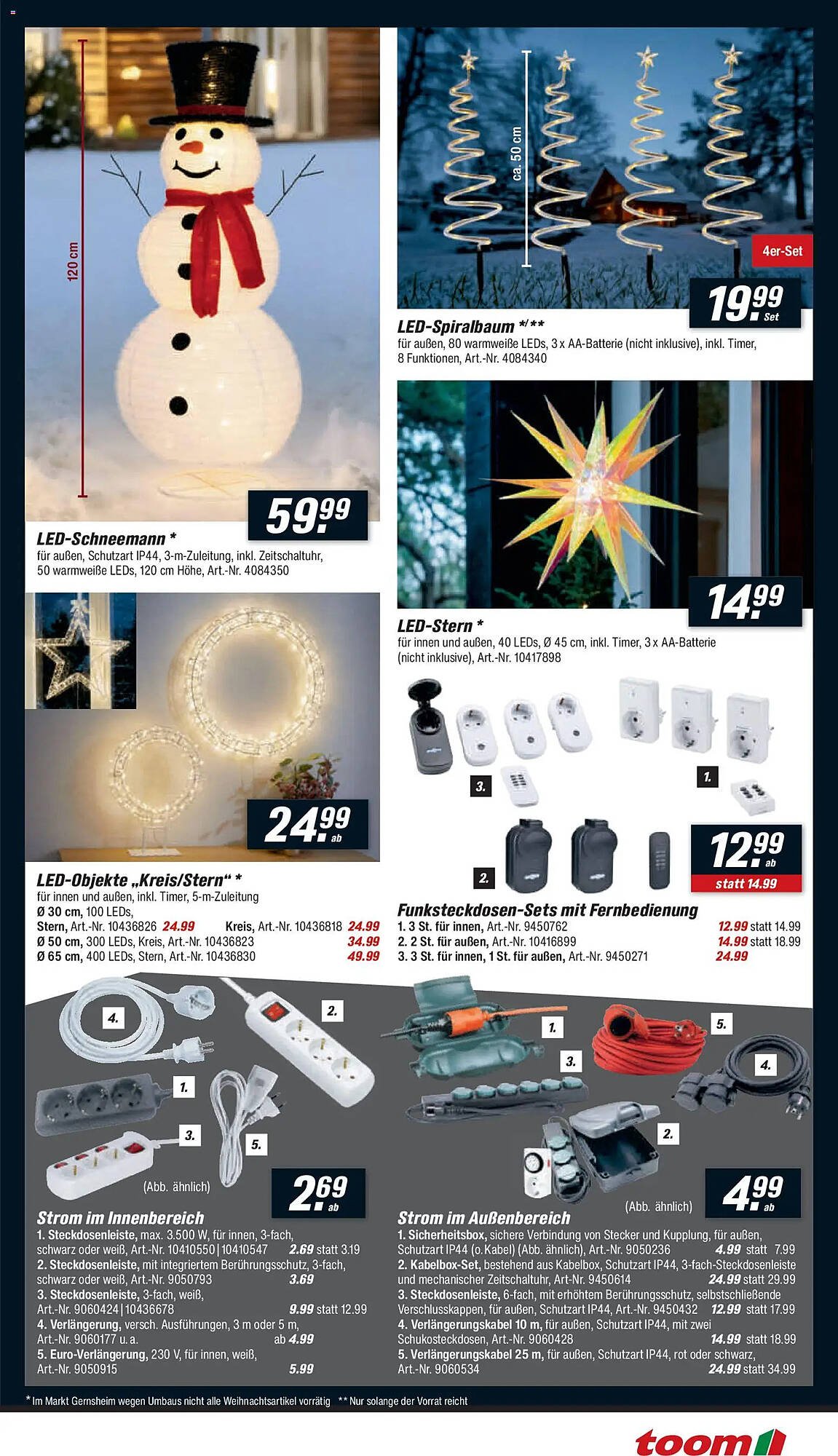 Toom Baumarkt Prospekt (2025-11-22 - 2025-11-28)