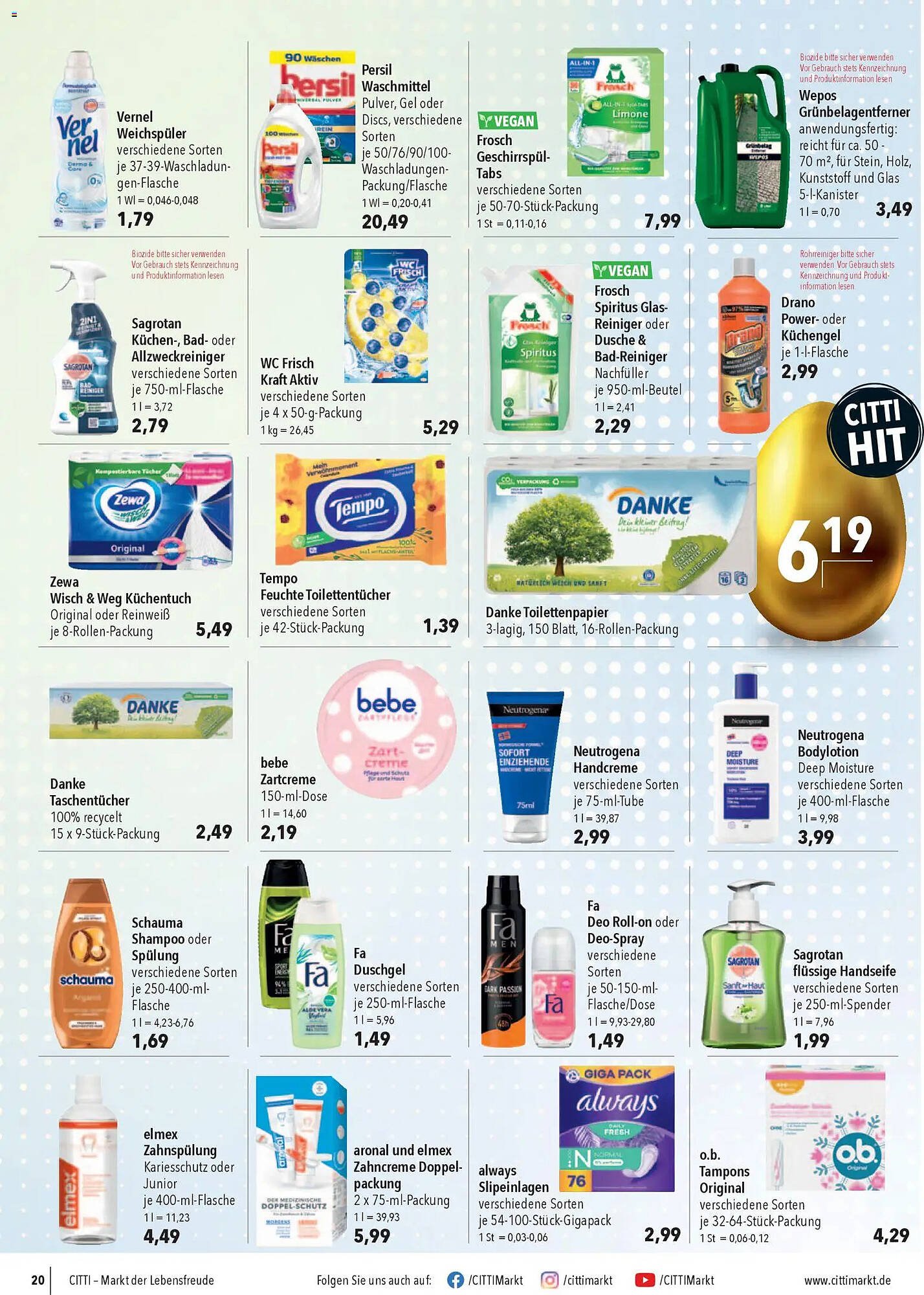 CITTI Markt Prospekt