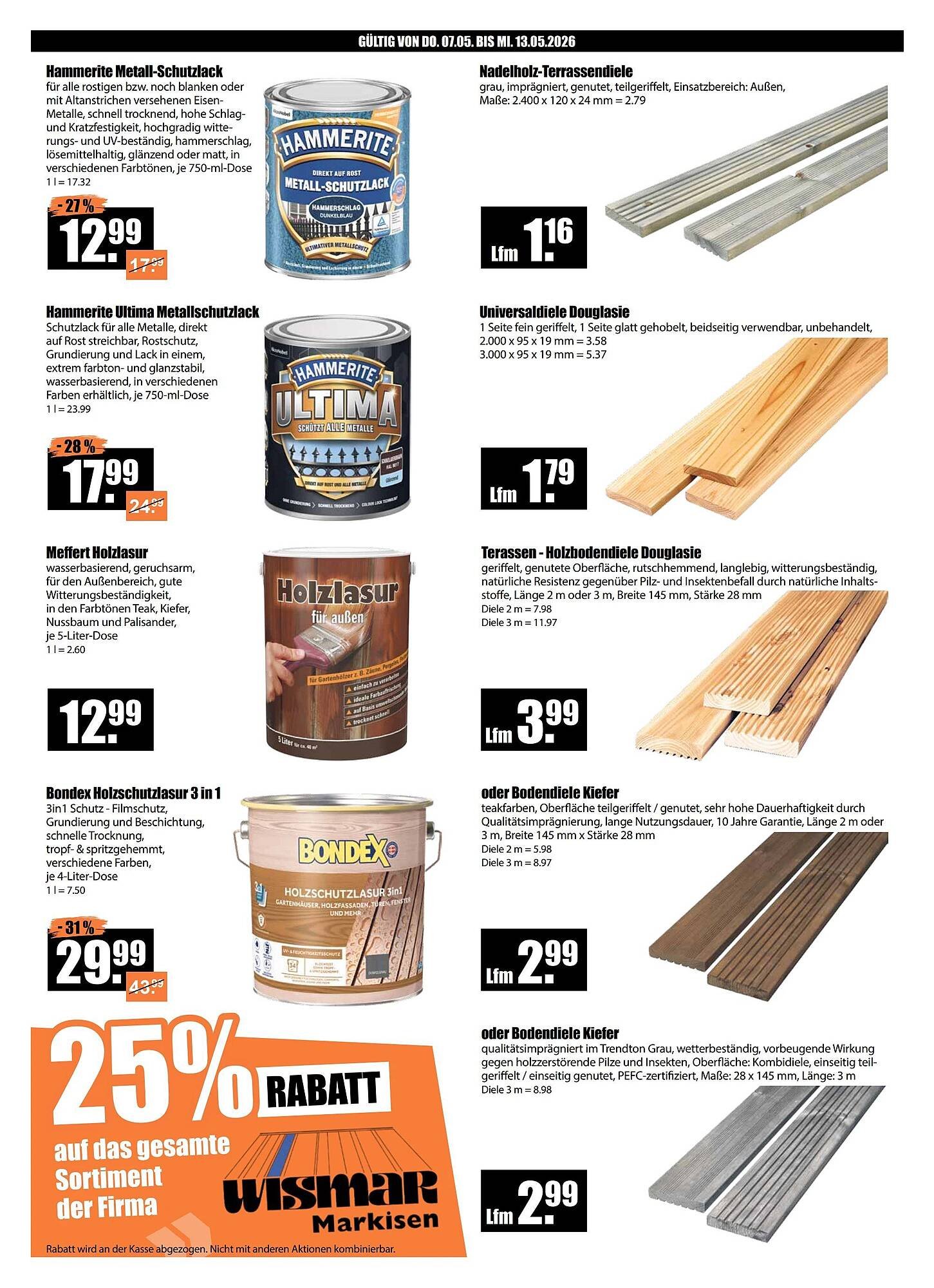 V Baumarkt Prospekt (2026-05-07 - 2026-05-14)