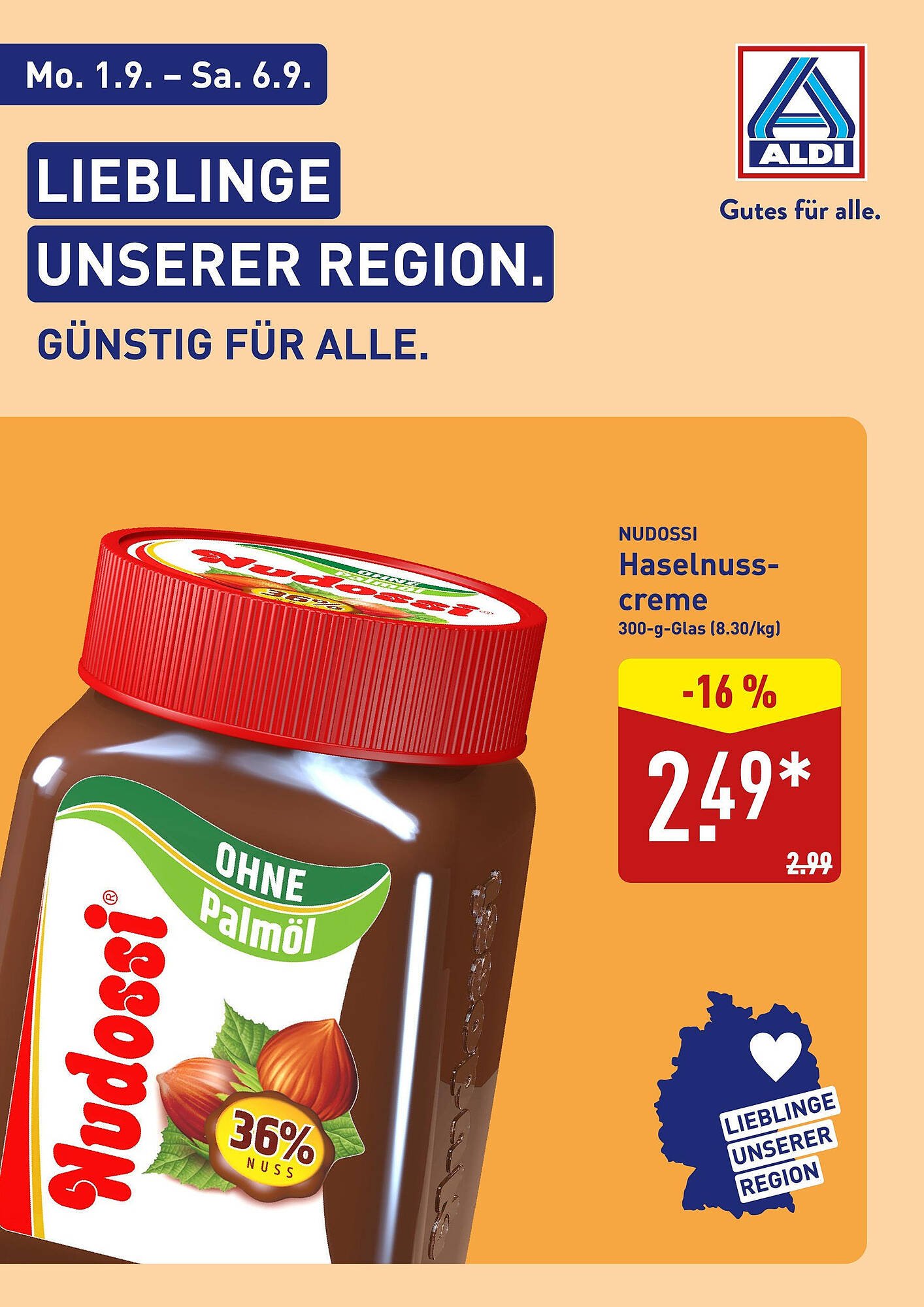 Aldi Nord Prospekt (2025-08-31 - 2025-09-06) | 1