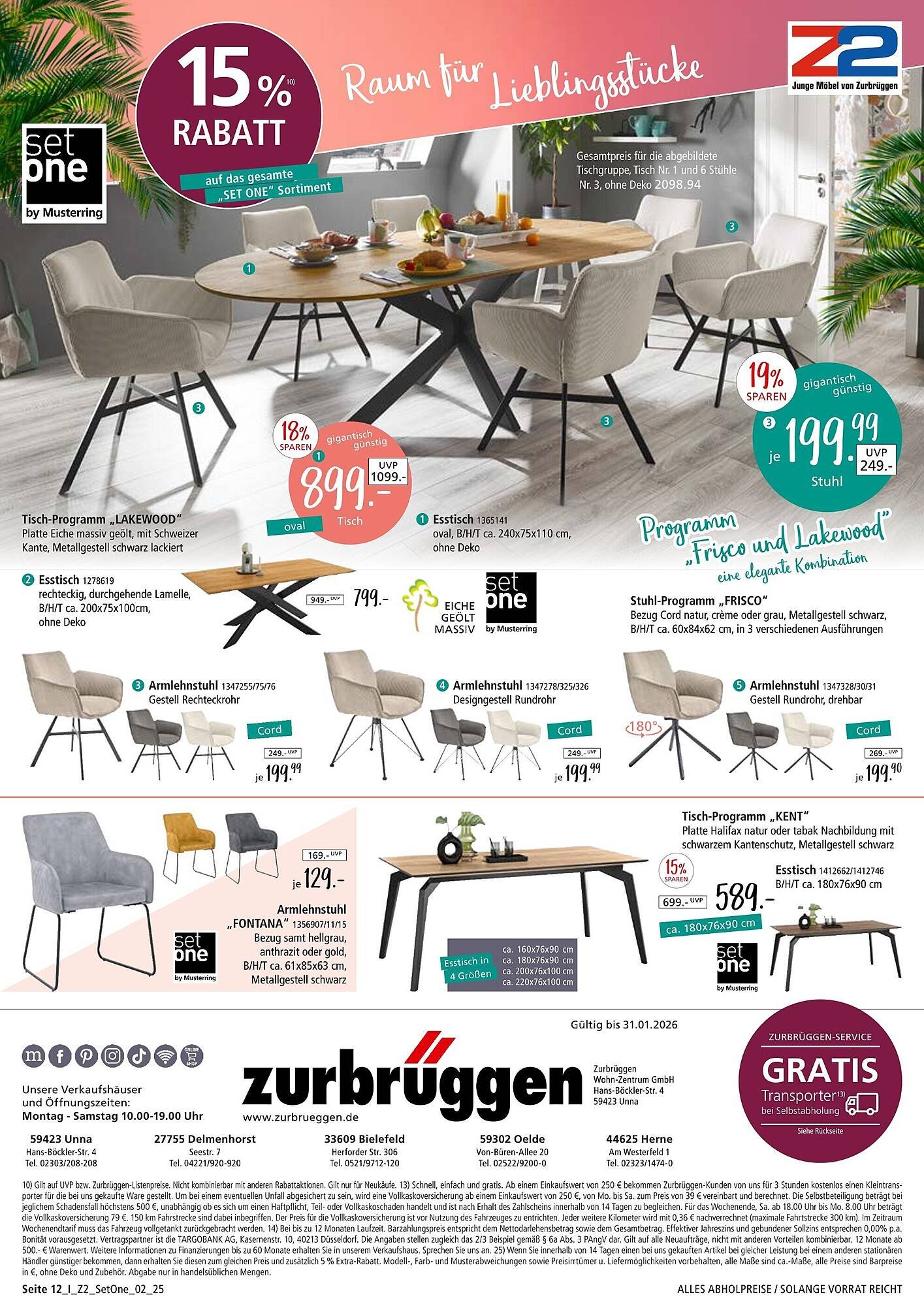 Zurbrüggen Prospekt