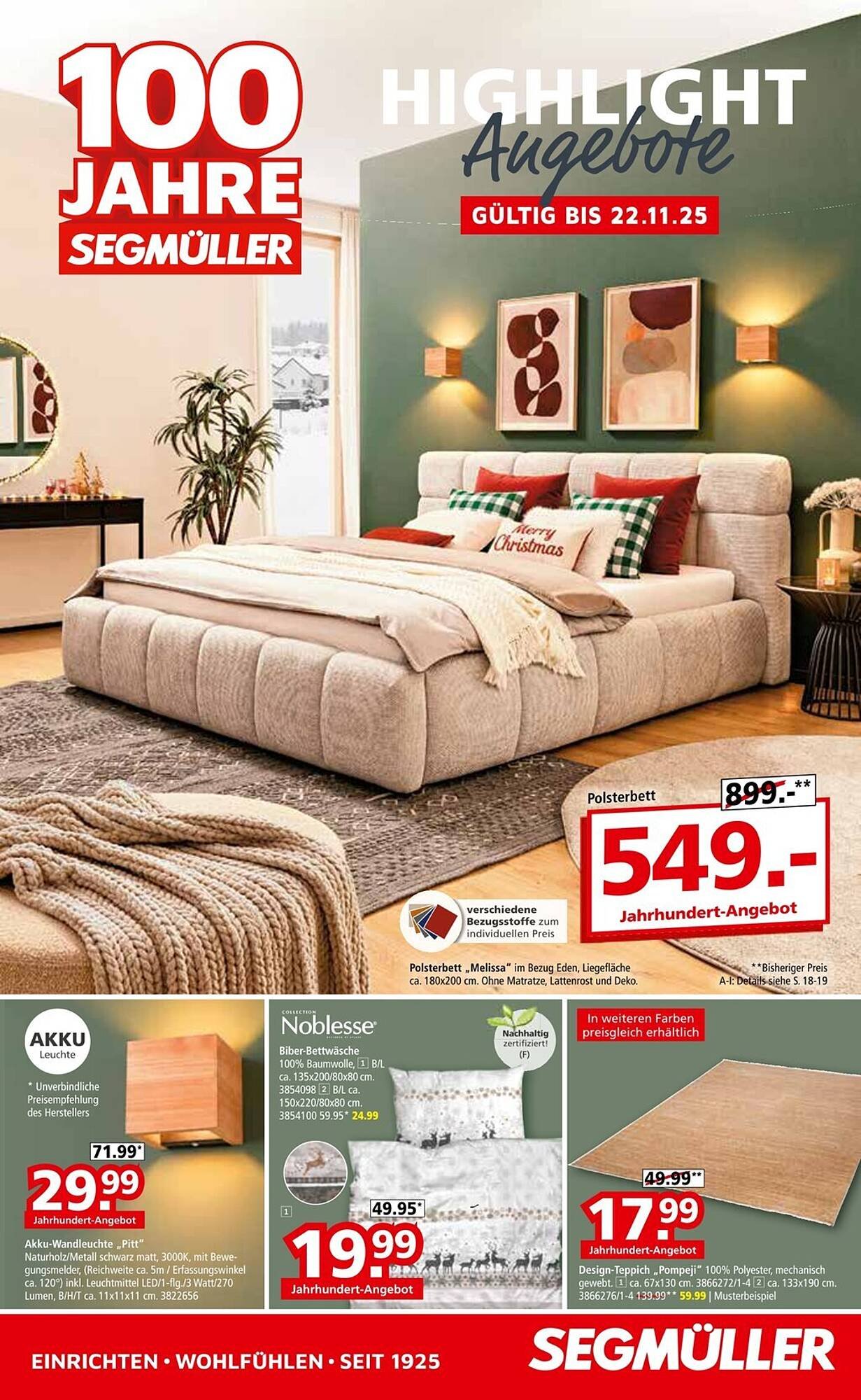 Segmüller Prospekt (2025-11-01 - 2025-11-22) | 1