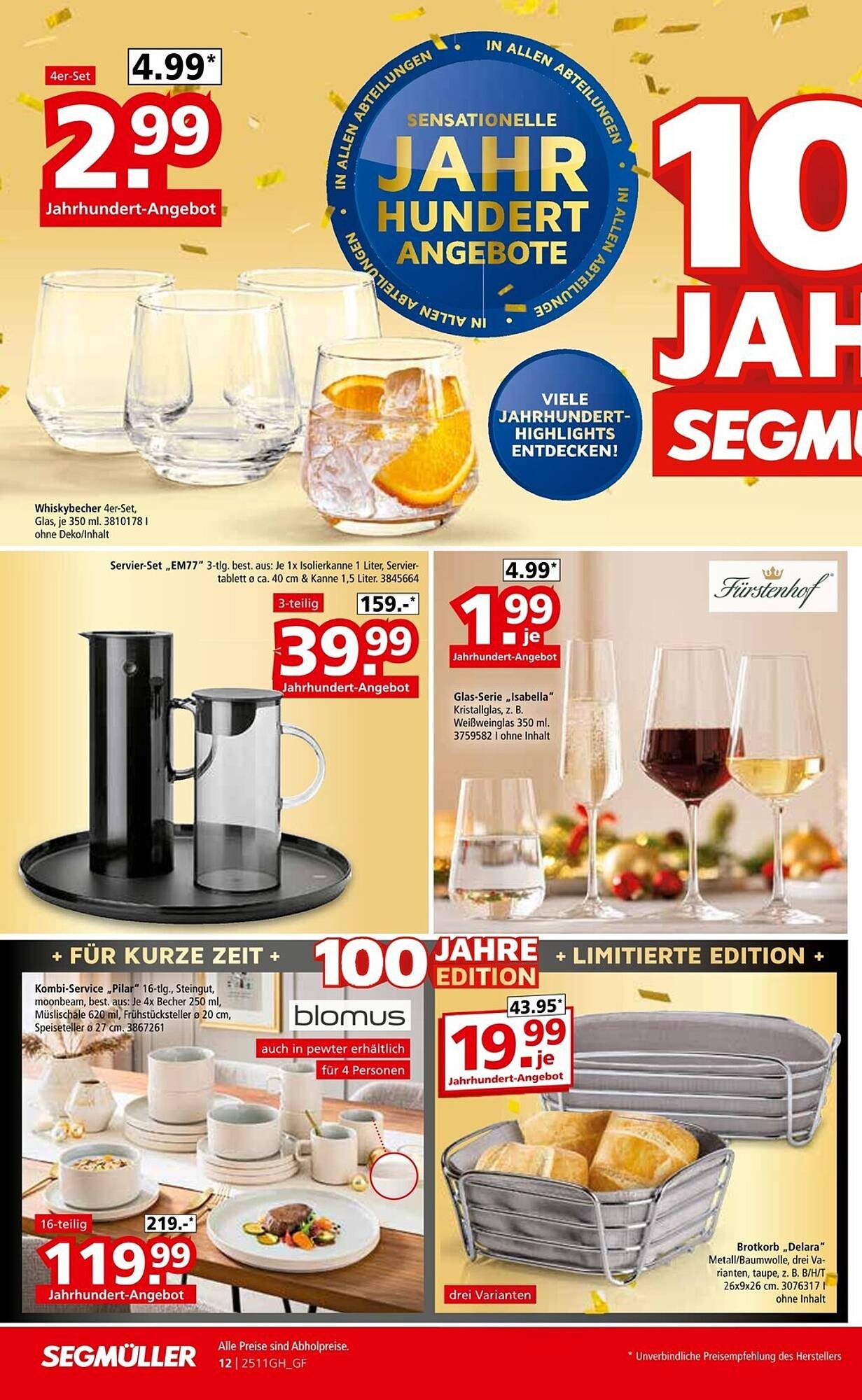 Segmüller Prospekt (2025-11-01 - 2025-11-22)