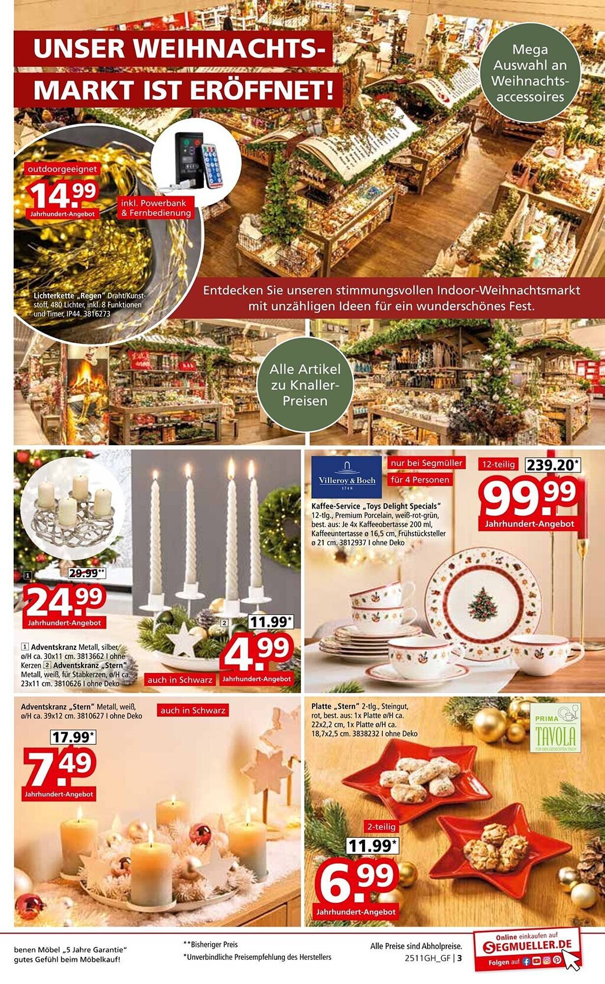 Segmüller Prospekt (2025-11-01 - 2025-11-22)