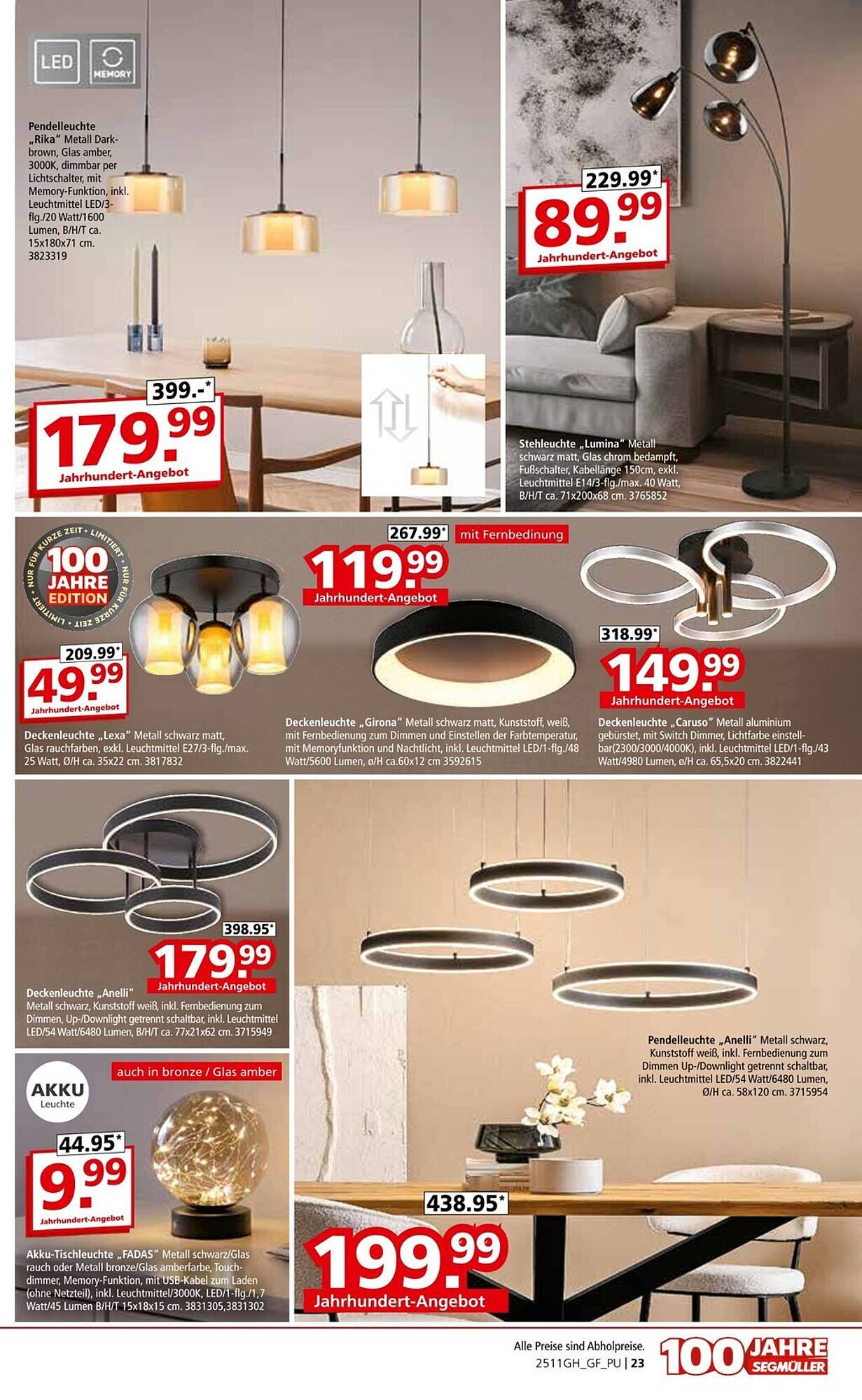 Segmüller Prospekt (2025-11-01 - 2025-11-22)