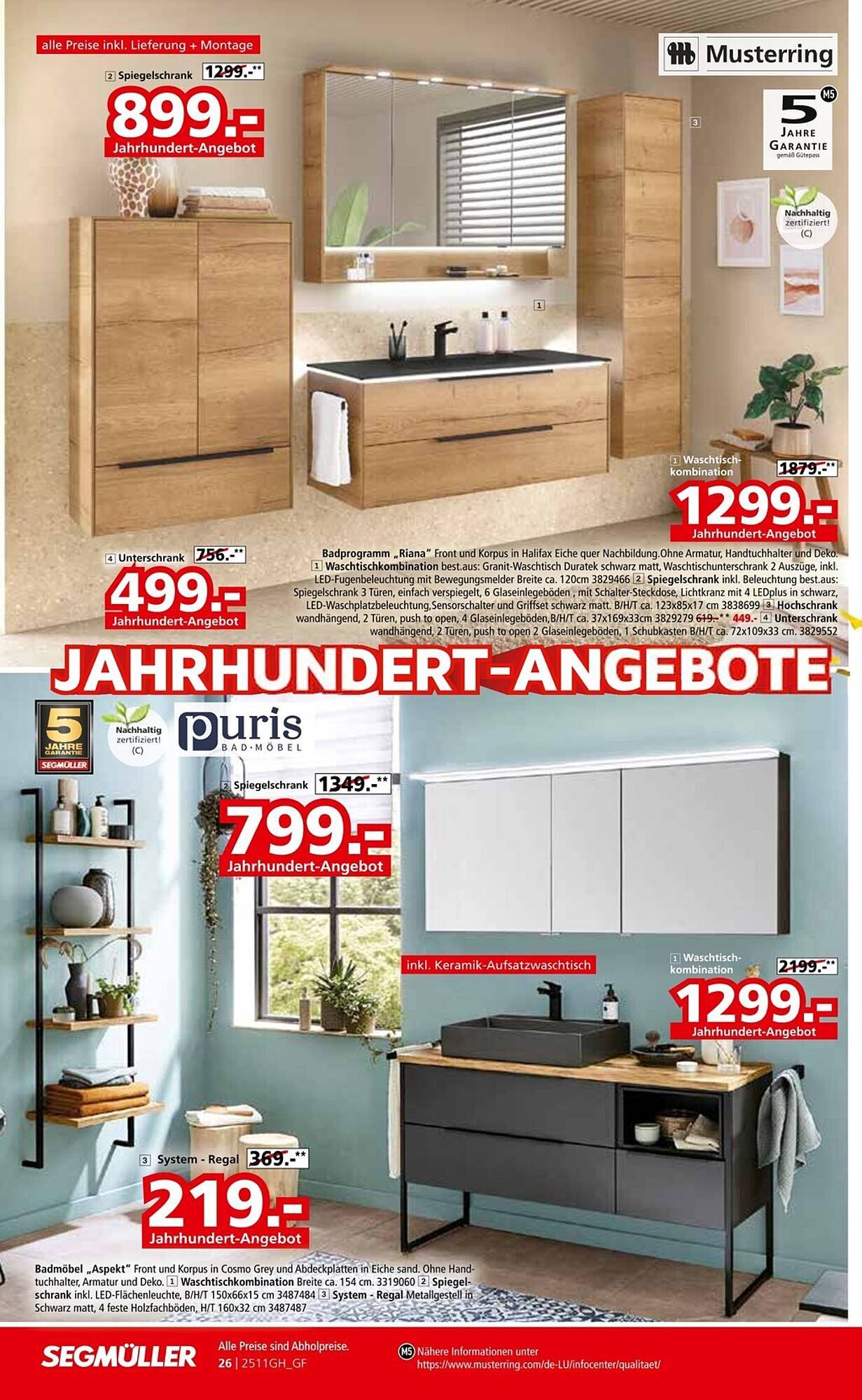 Segmüller Prospekt (2025-11-01 - 2025-11-22)