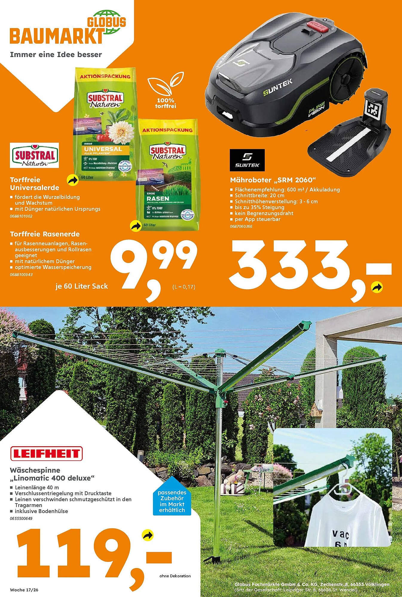 Globus Baumarkt Prospekt