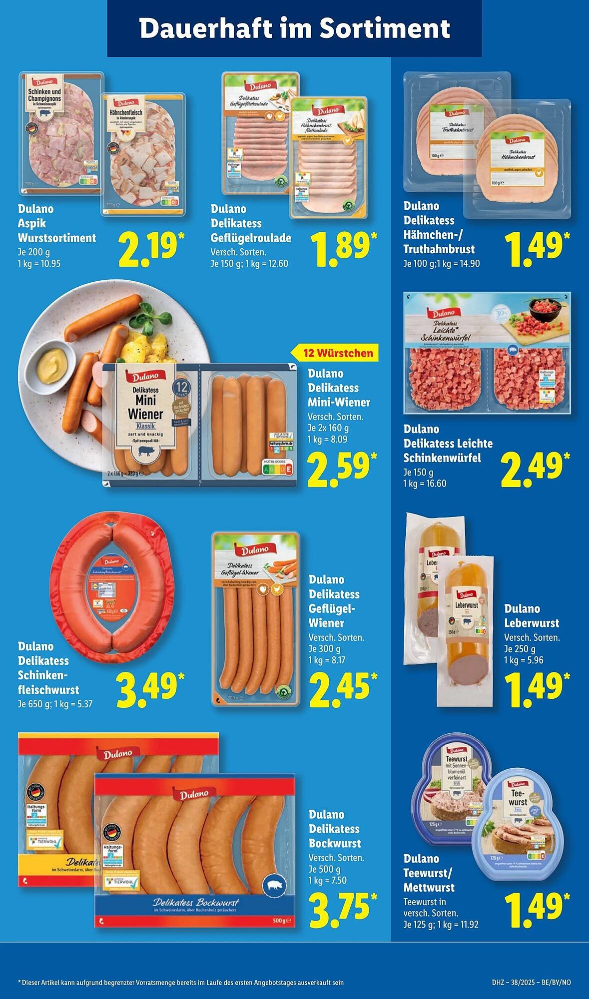 Lidl Prospekt (2025-09-15 - 2025-09-21)