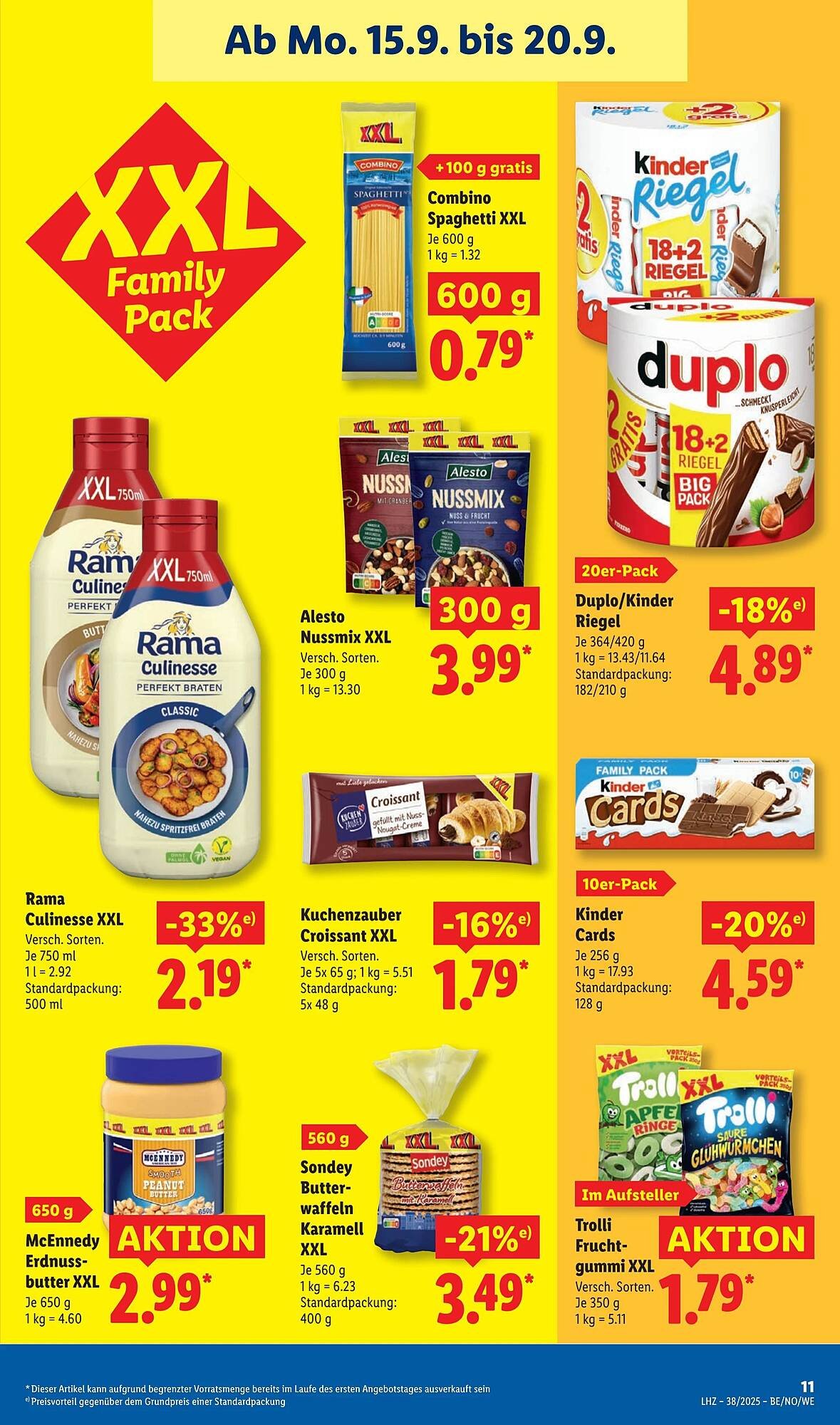 Lidl Prospekt (2025-09-15 - 2025-09-21)