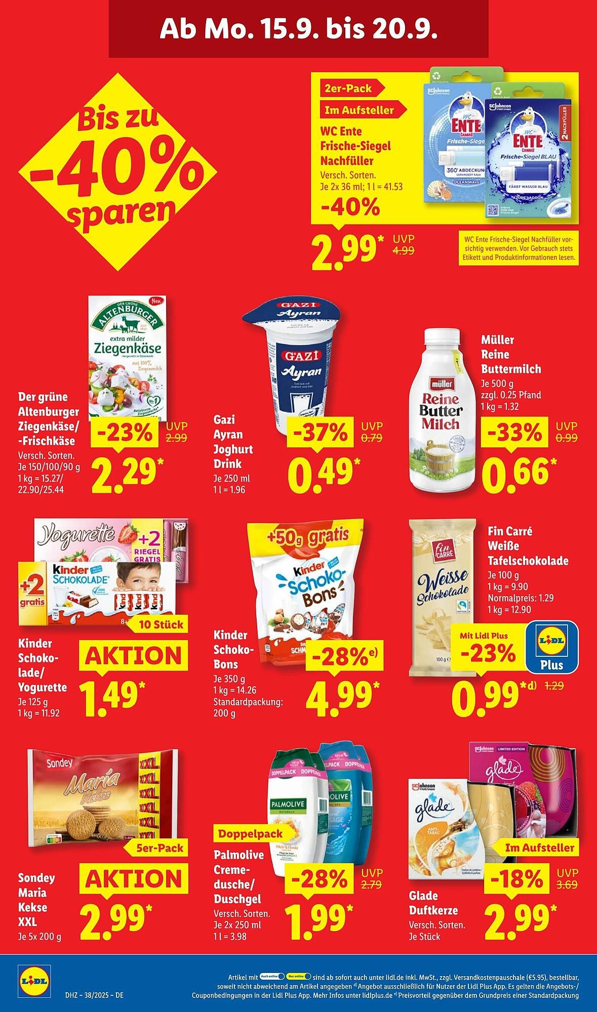Lidl Prospekt (2025-09-15 - 2025-09-21)