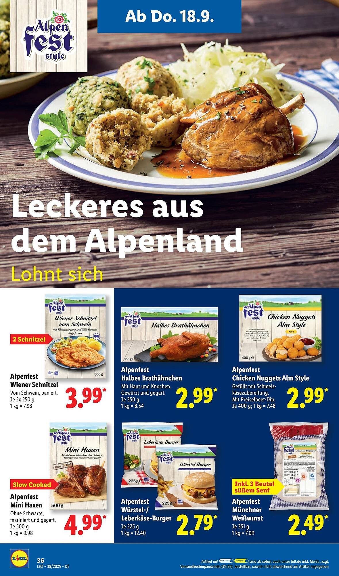 Lidl Prospekt (2025-09-15 - 2025-09-21)