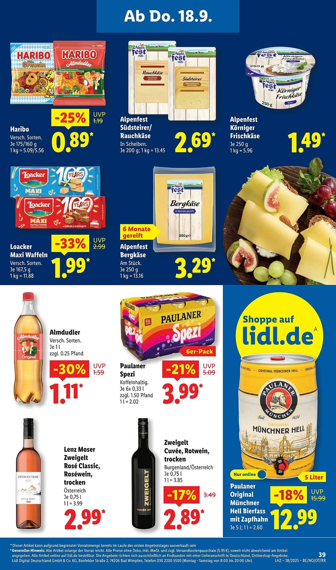 Lidl Prospekt (2025-09-15 - 2025-09-21)