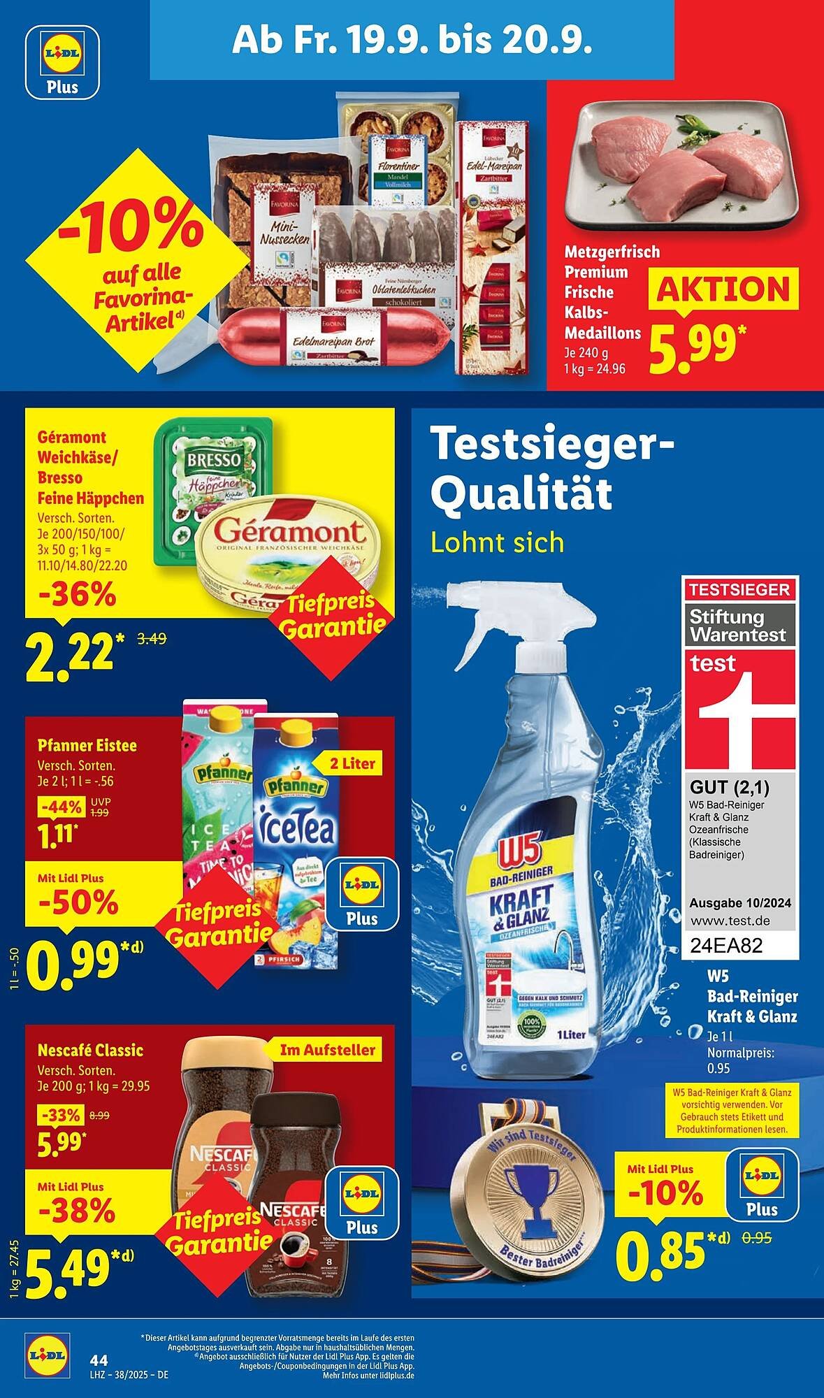 Lidl Prospekt (2025-09-15 - 2025-09-21)