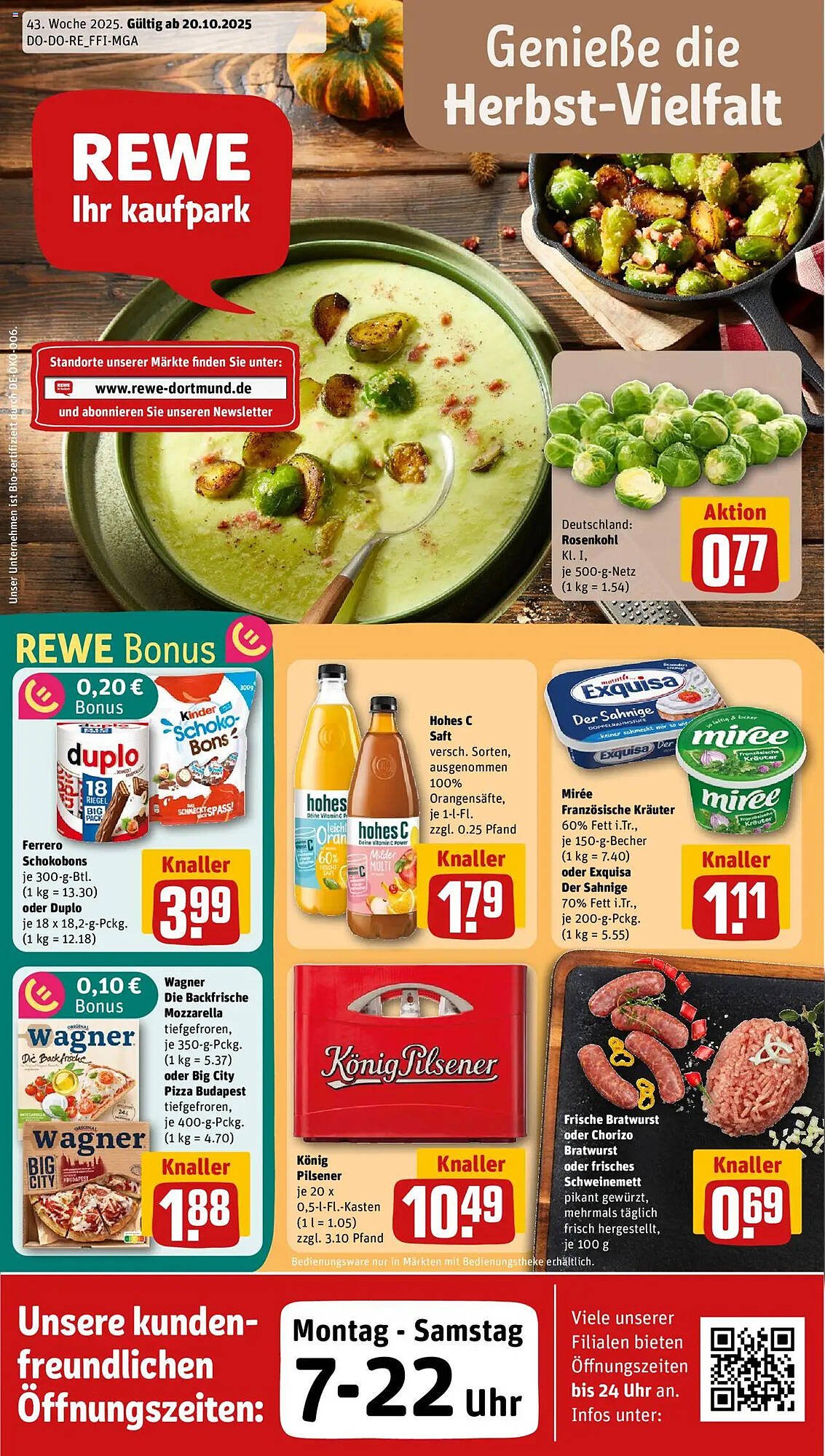REWE Kaufpark Prospekt (2025-10-20 - 2025-10-26) | 1